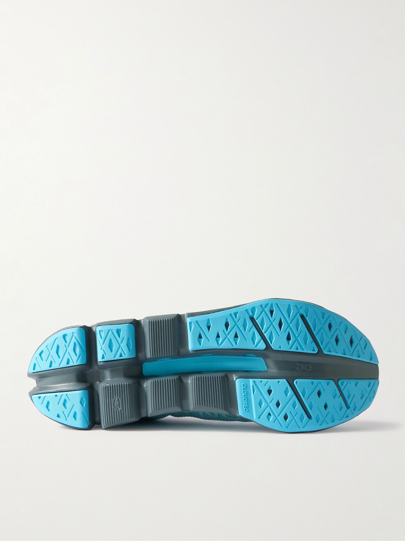 Cloudflow 5 Rubber-Trimmed Mesh Running Sneakers Blue - 3