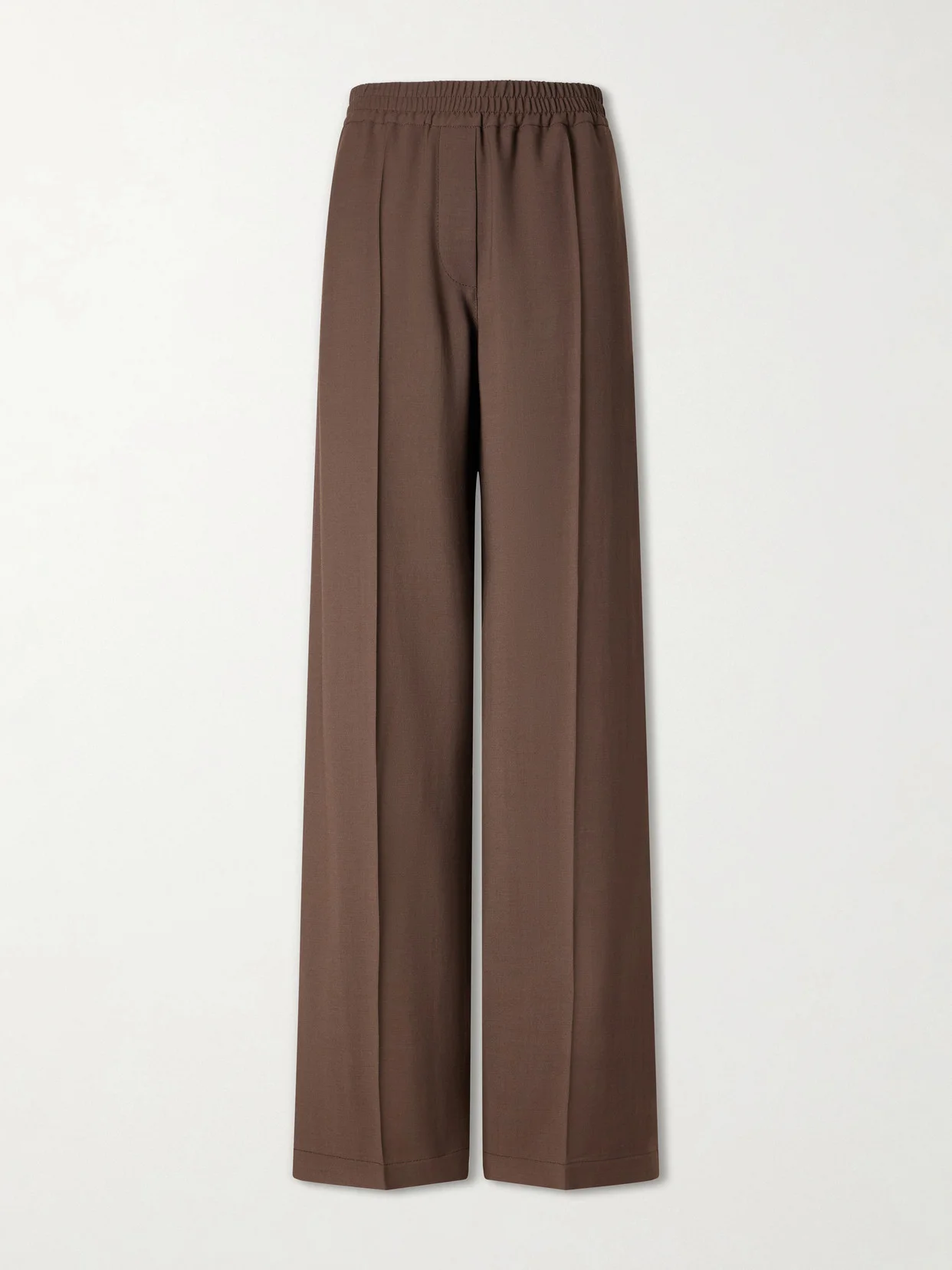 Wool-blend Wide-leg Pants - 1