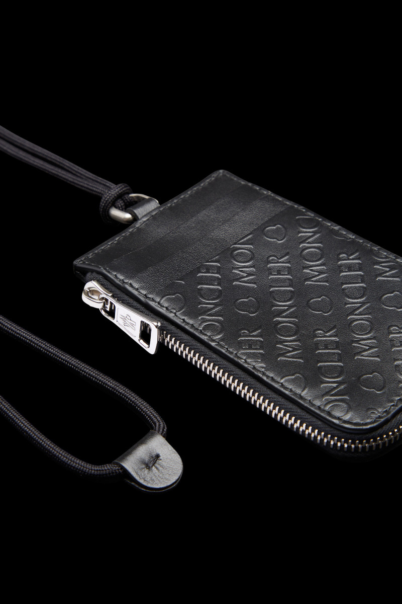 Logo Leather Card Holder 3