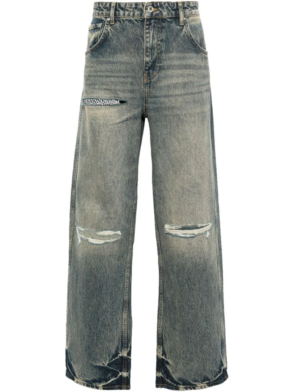 R3D Destroyer mid-rise loose-fit jeans - 1