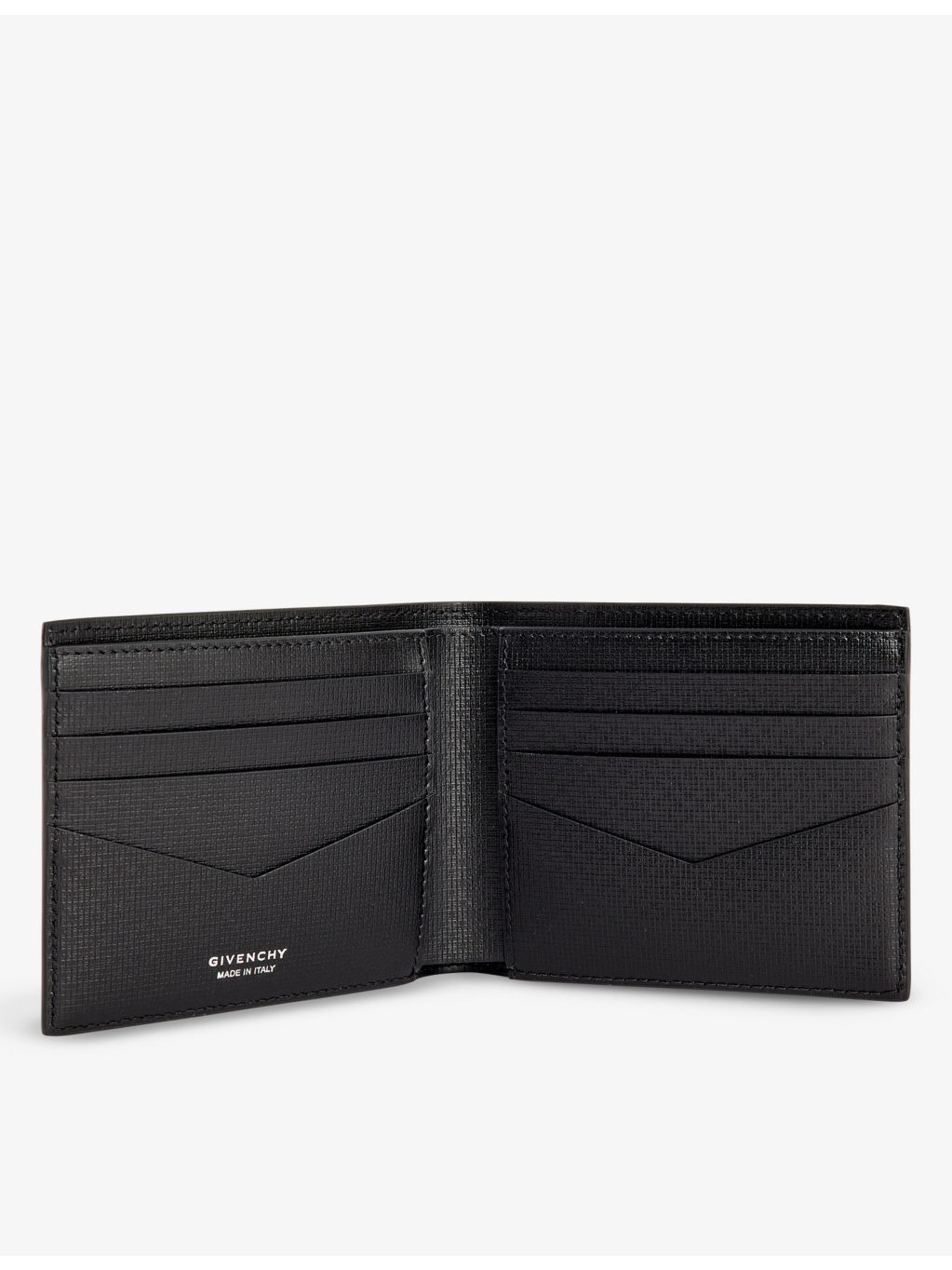Foiled-branding leather wallet - 4