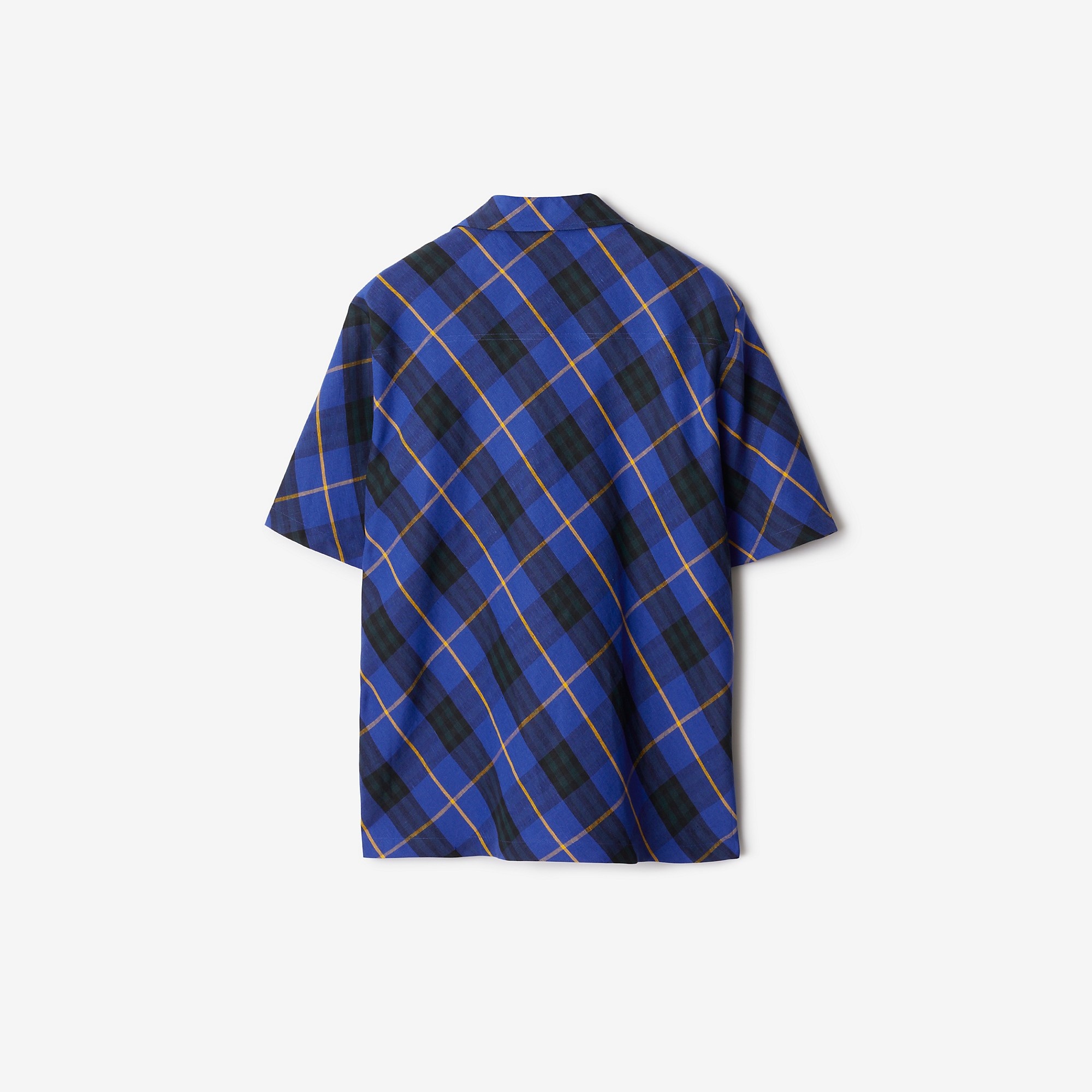 Check Linen Shirt - 3