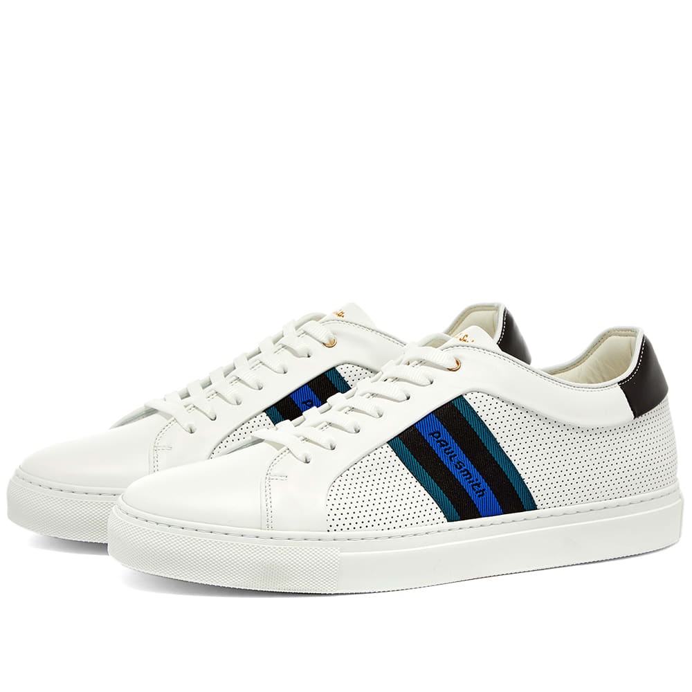 Paul Smith Perforated Side Tape Basso Sneaker - 1