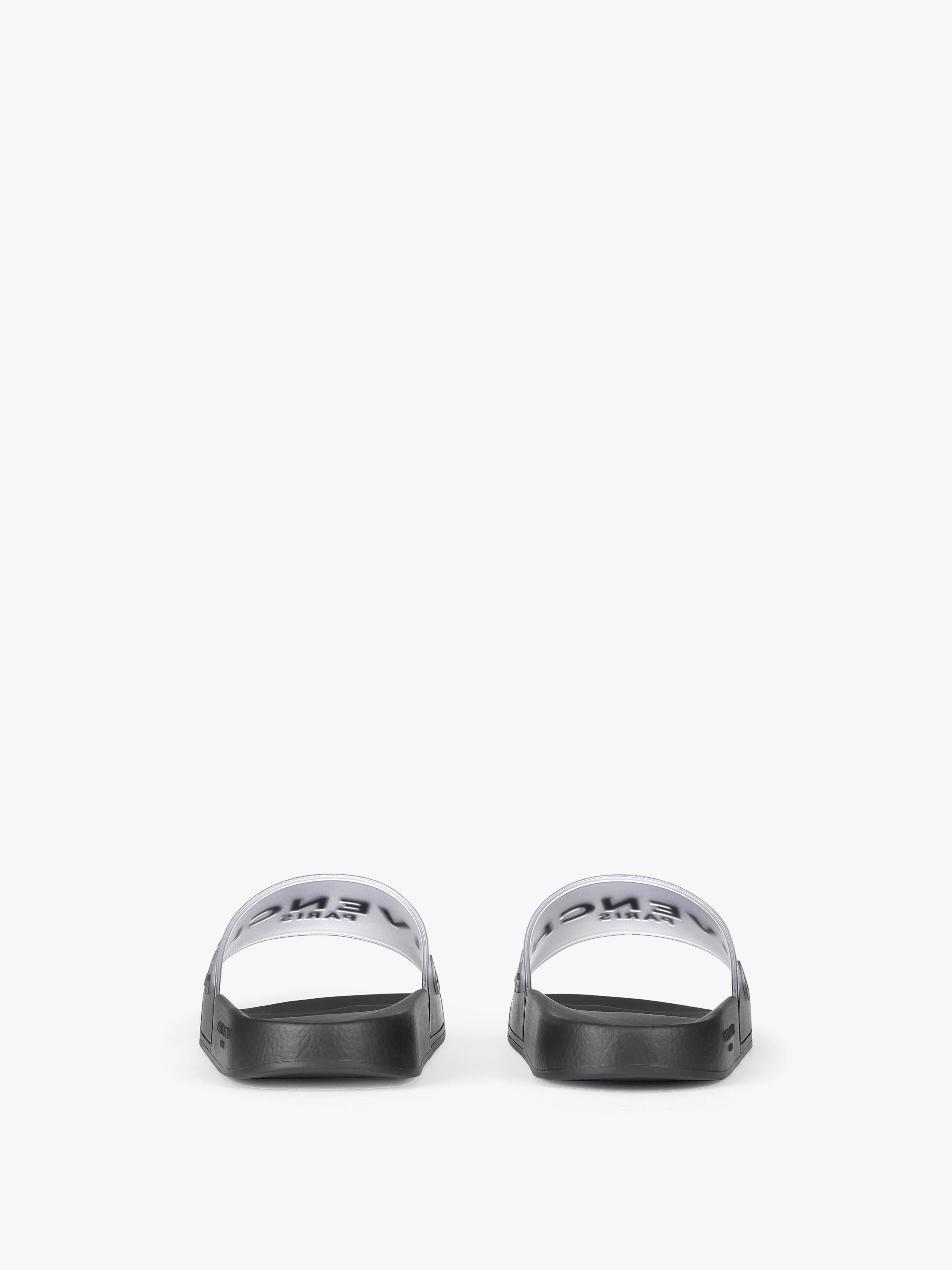 GIVENCHY PARIS FLAT SANDALS - 7
