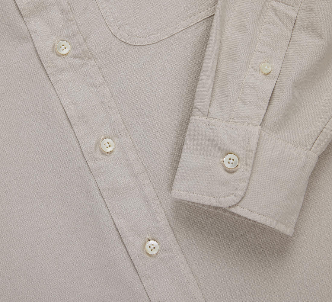Big Oxford Shirt - Concrete - 4
