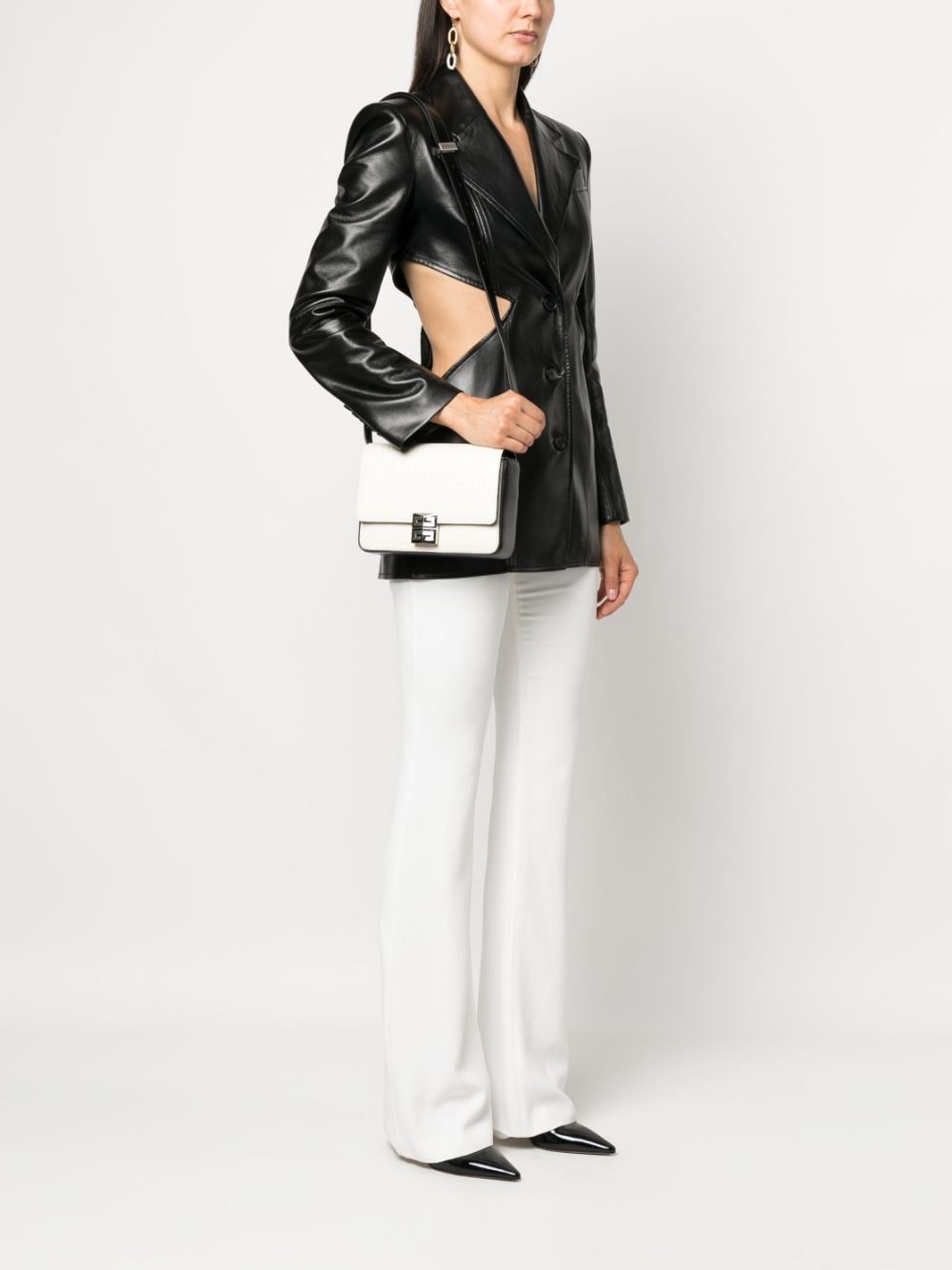 4G-monogram pattern crossbody bag - 2