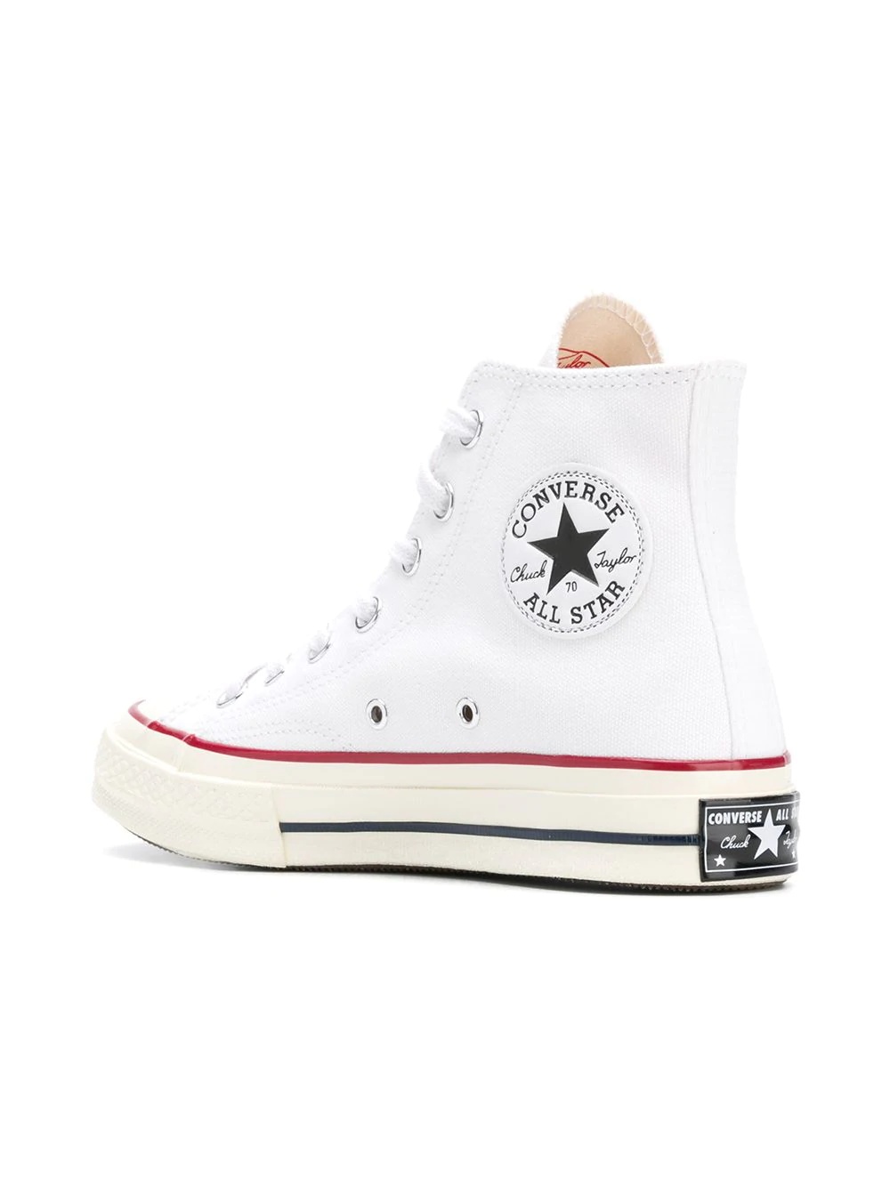 White All Star Hi 70's Trainers - 3