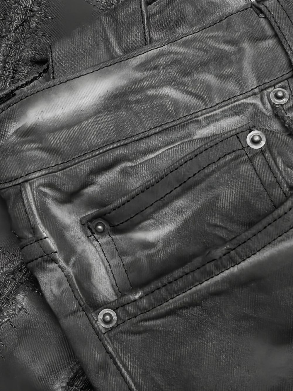 Chitch Oil Slick Repair jeans - 4