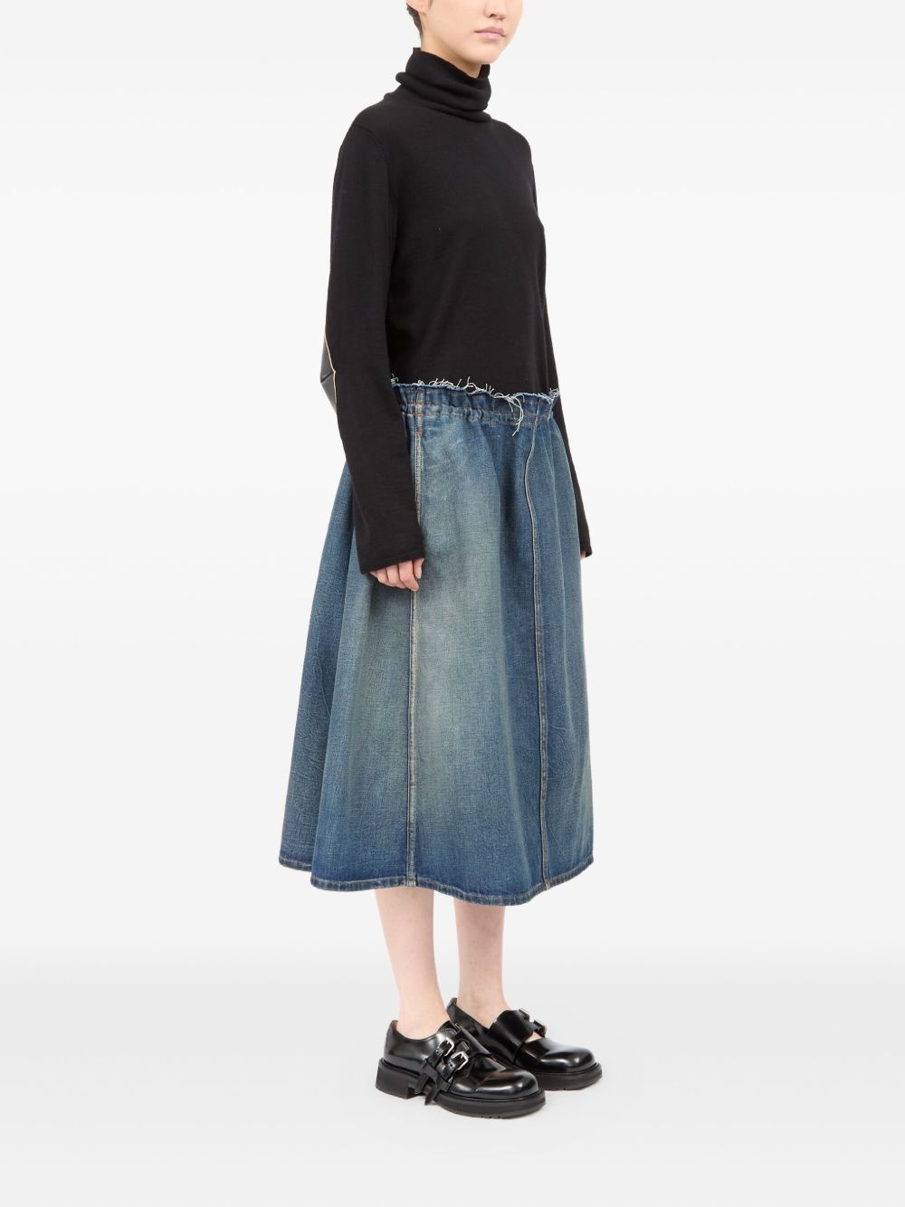 denim skirt - 2
