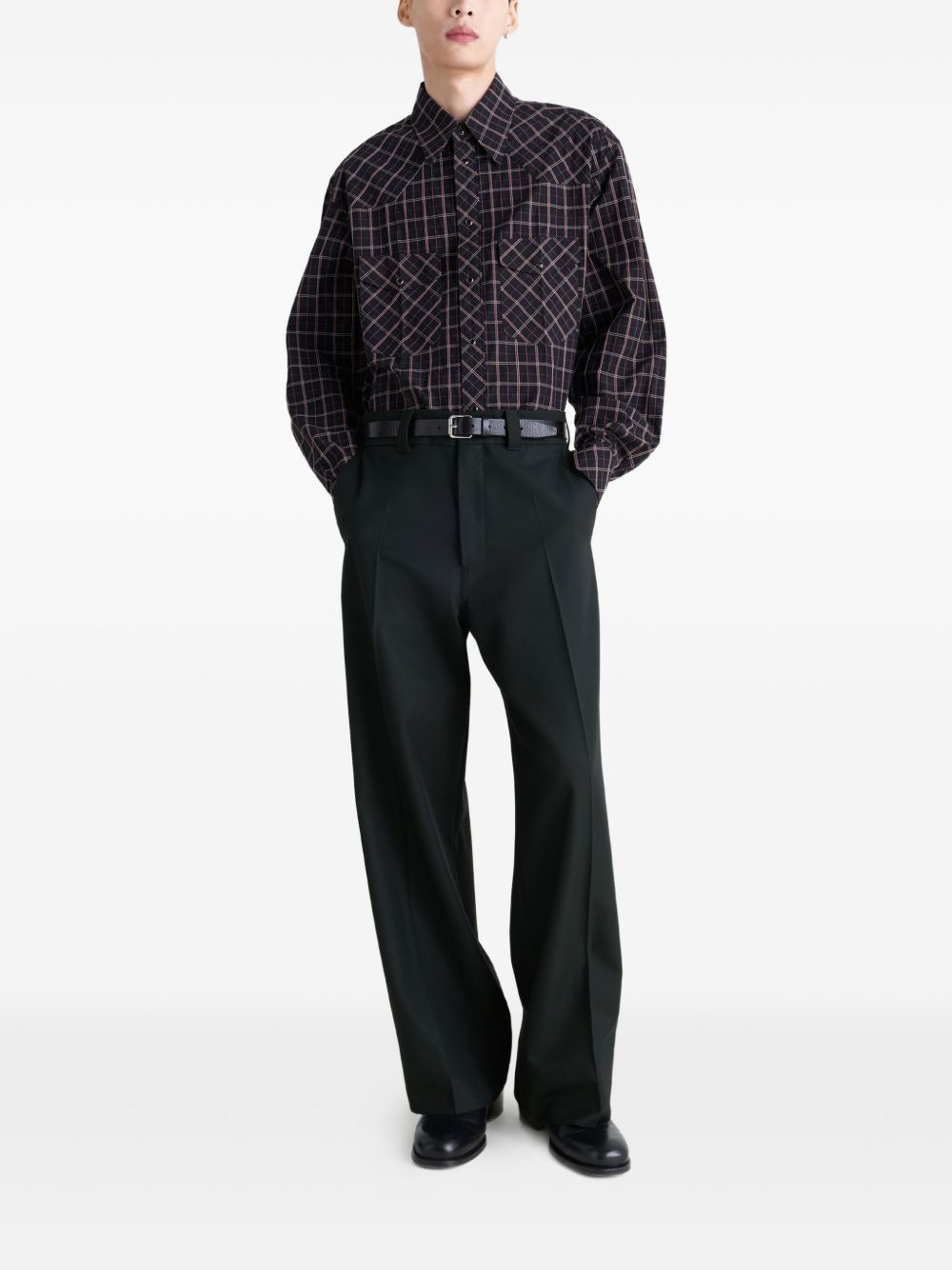 pleated trousers - 2