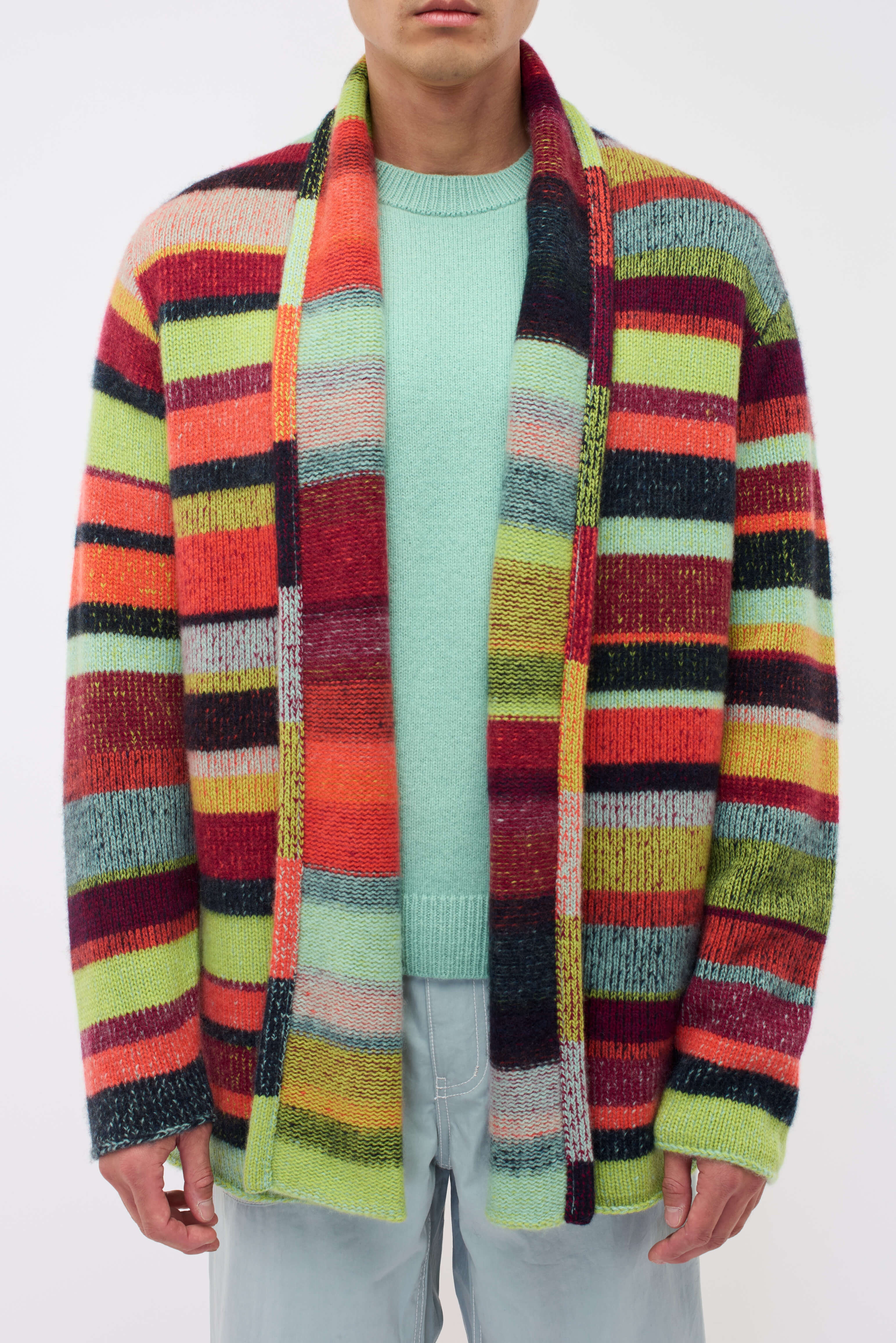 STRIPE ITALY SMOKING JACKET - 4