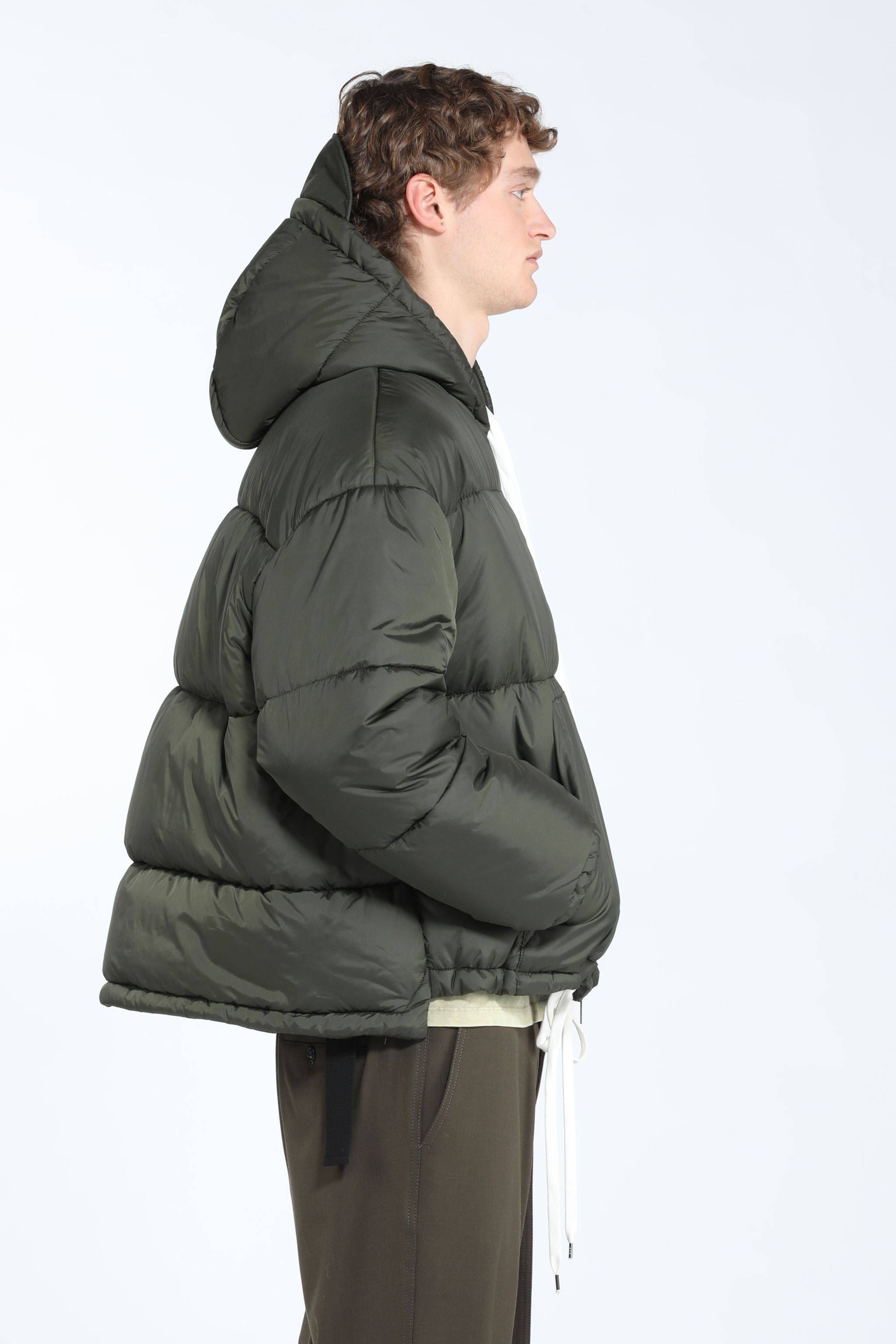 PADDED HOODED COAT - 3