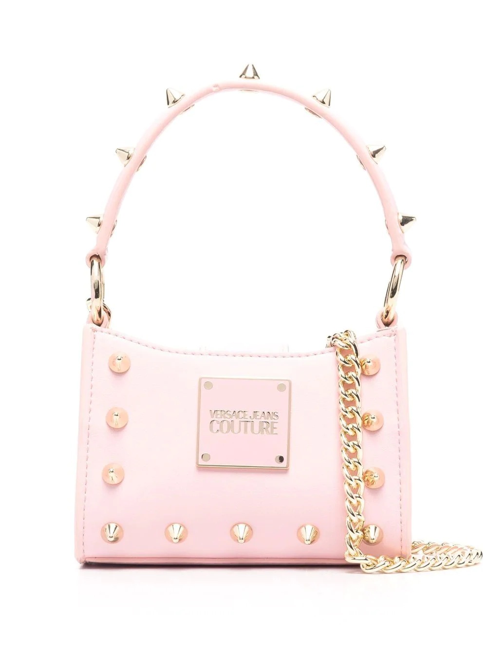 spike-studs mini tote bag - 1