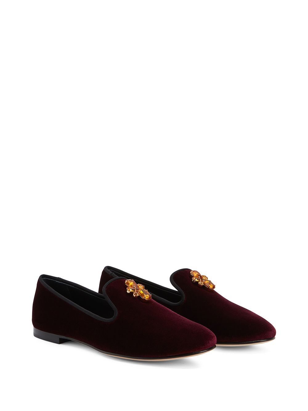 Dalila velvet loafers - 2