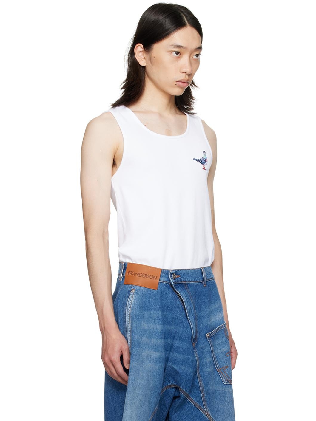 White Pigeon Tank Top - 2