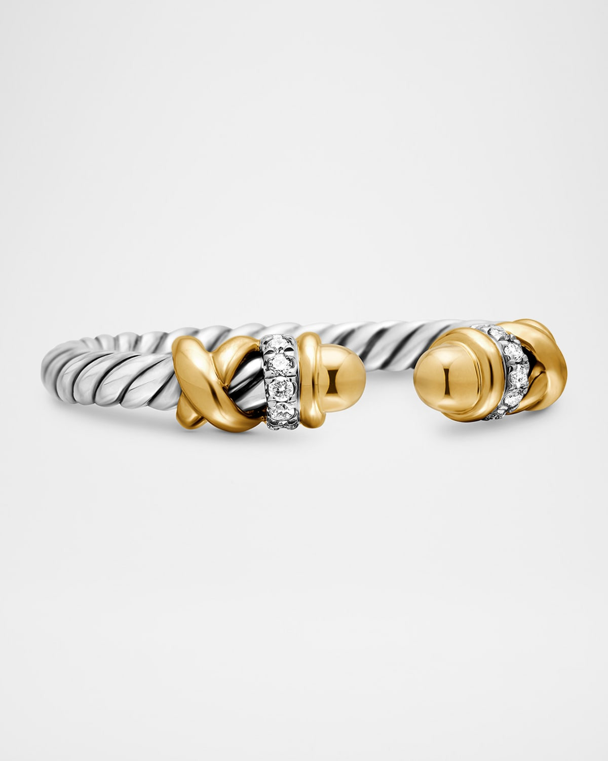 2.5mm Petite Helena Open Band Ring in Silver - 1
