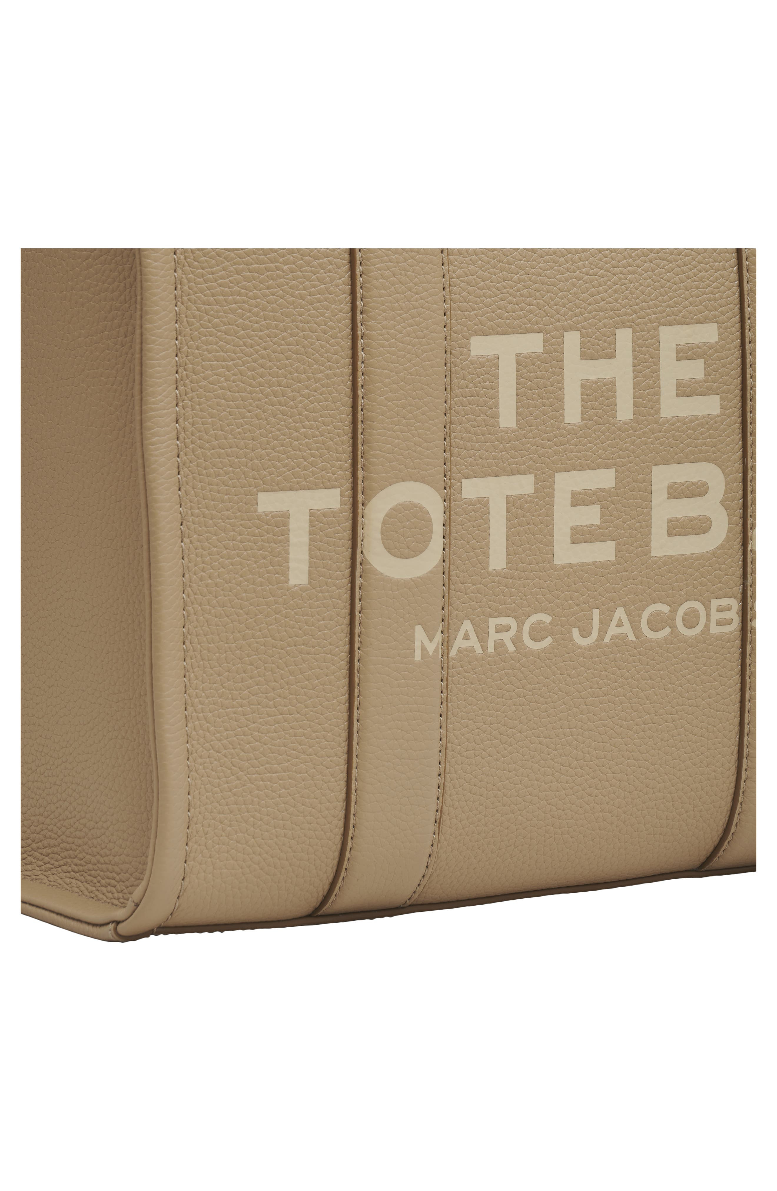 Marc Jacobs The Leather Medium Tote Bag in Camel at Nordstrom - 9