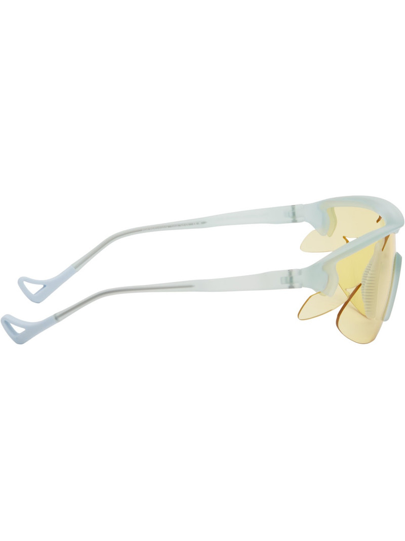 District Vision Blue POST ARCHIVE FACTION Edition Junya Racer Sunglasses outlook