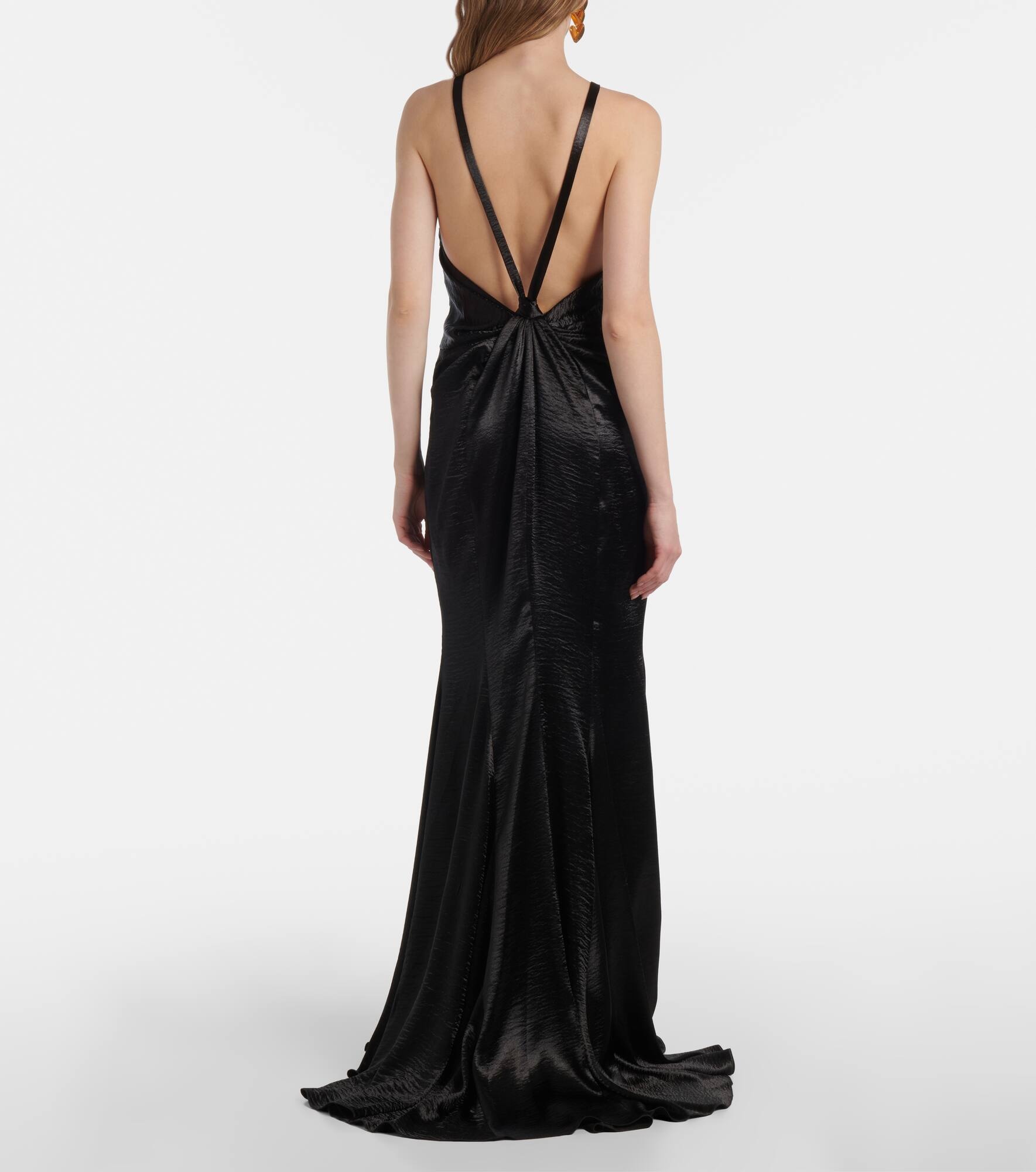 Asli satin gown - 3