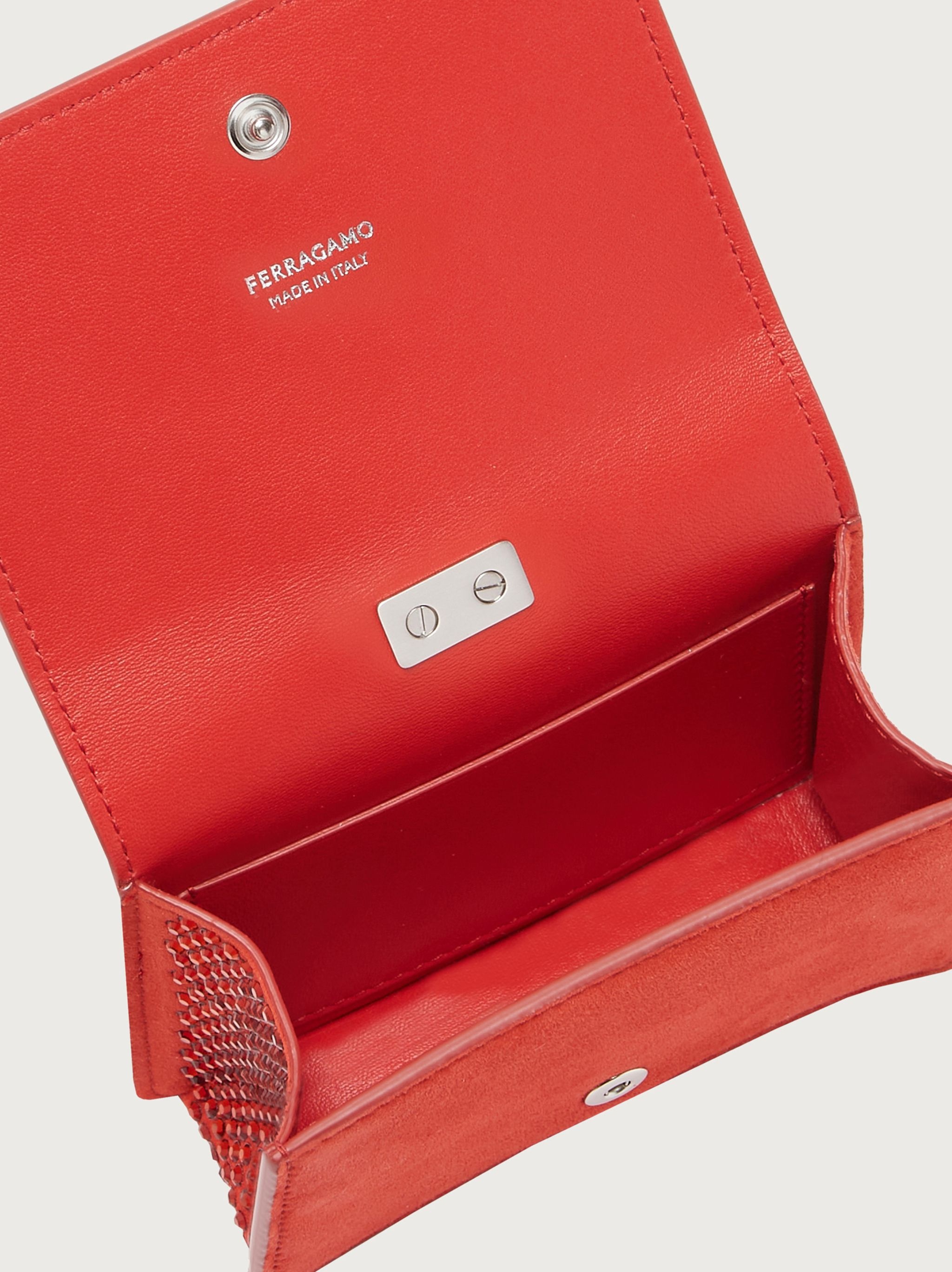 Micro pouch with crystals - 4