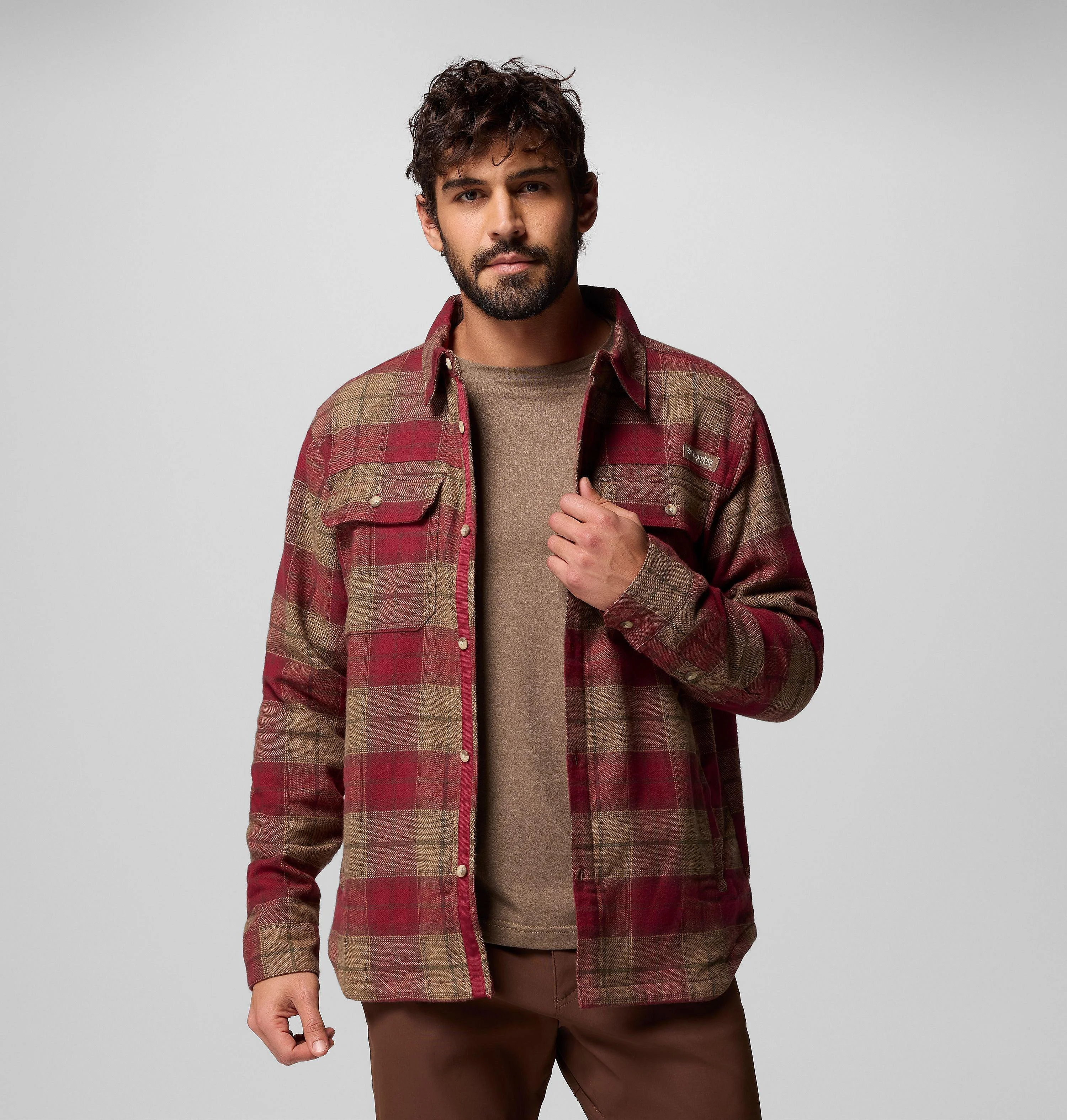 Men's Saddle Point Warm Lined Flannel - 1