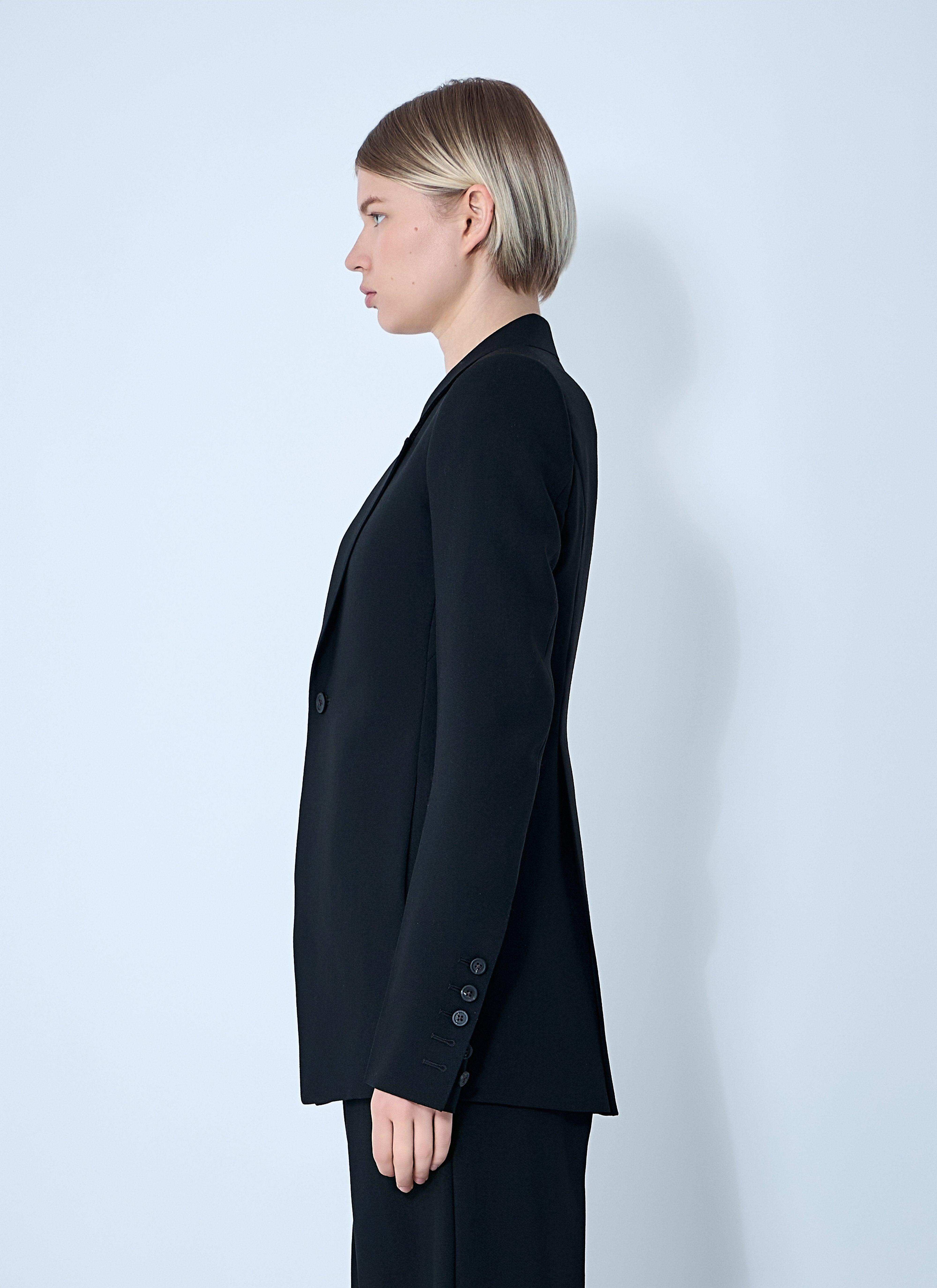 Rick Owens Women Extreme Soft Single-Breasted Blazer - 3