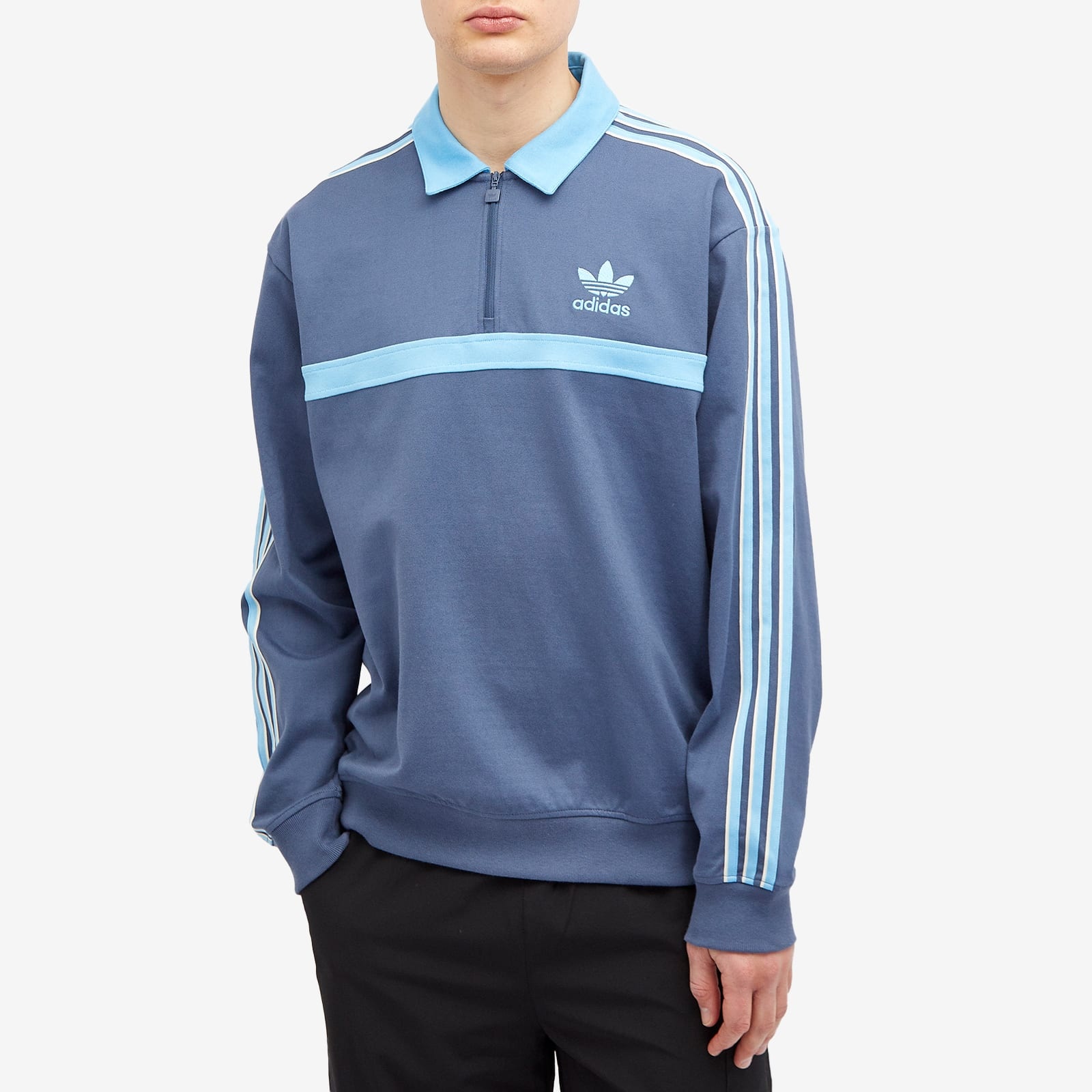 Adidas Collar Sweatshirt - 2