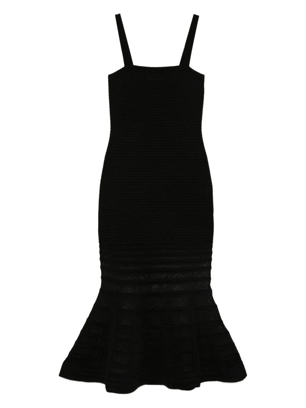 Vallarie ribbed midi dress - 1