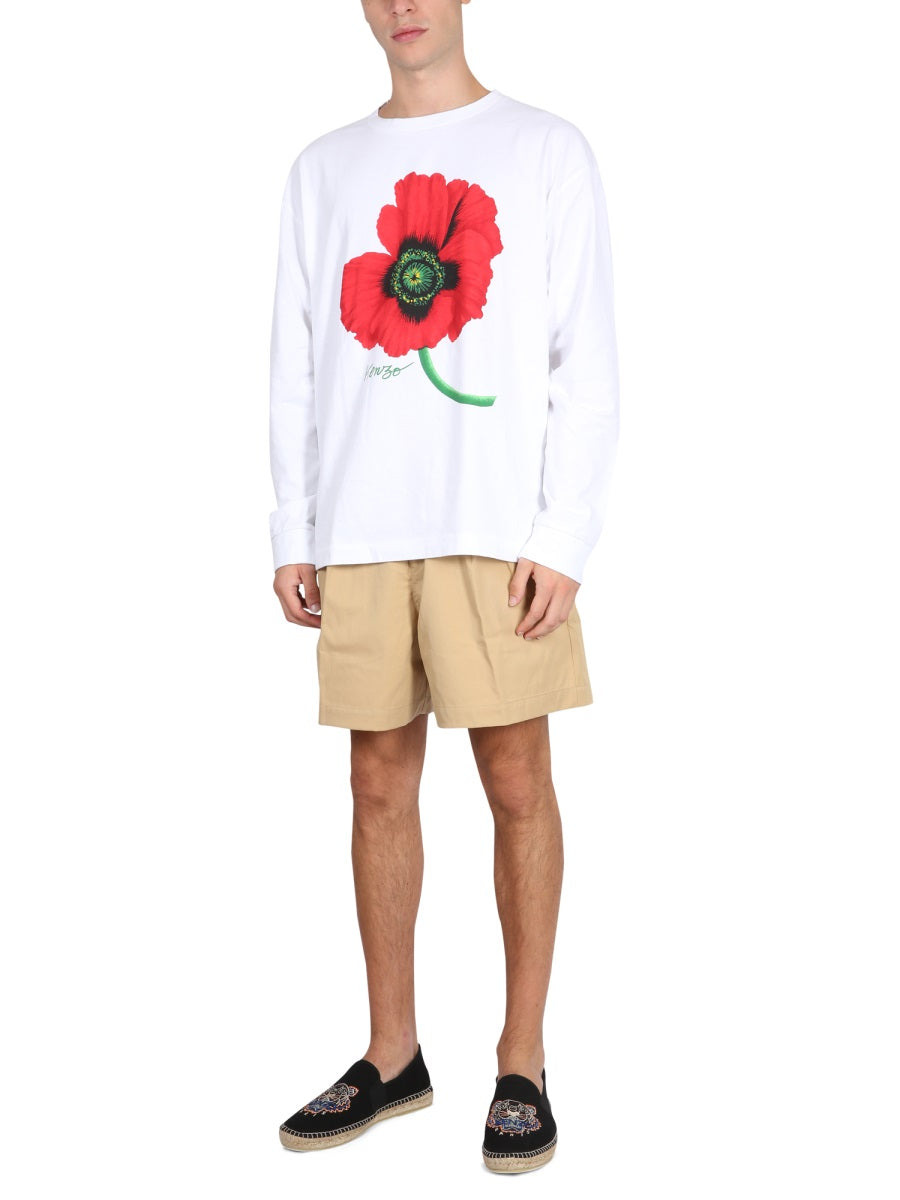 Kenzo Men Short In Twill - 2