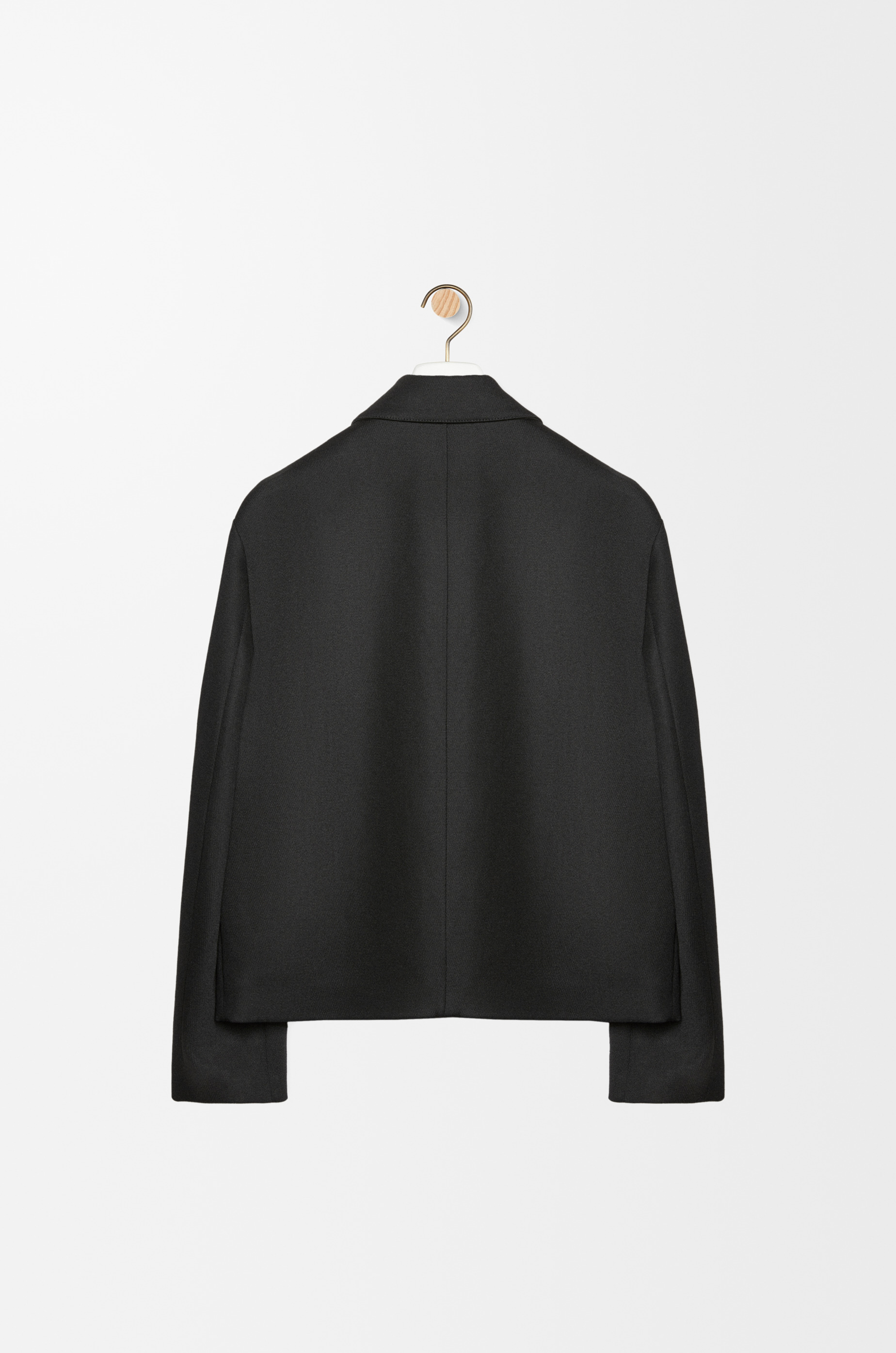Workwear jacket in wool and cashmere - 6