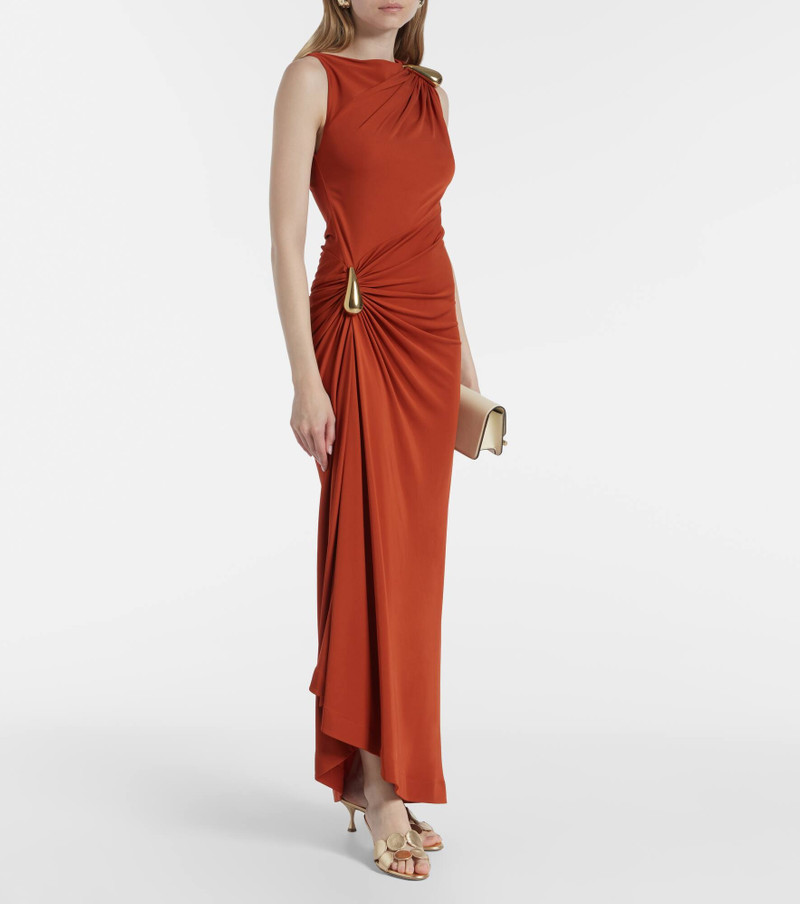 Manolo Blahnik Haribalmu 50 leather mules outlook