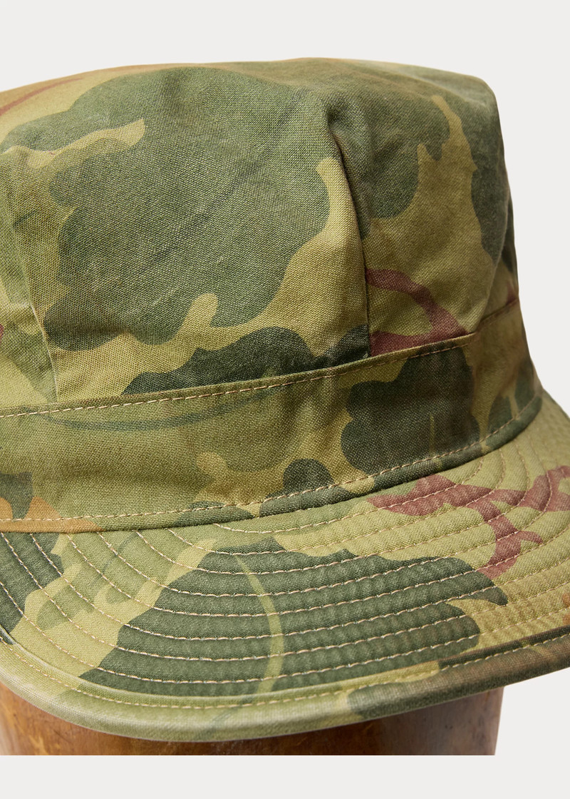 Camo Poplin Cap 3