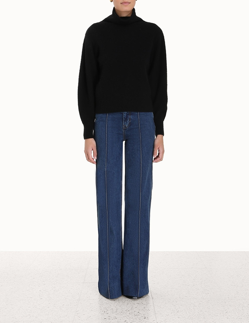 Zimmermann LYRICAL BRUSHED WOOL SWEATER outlook