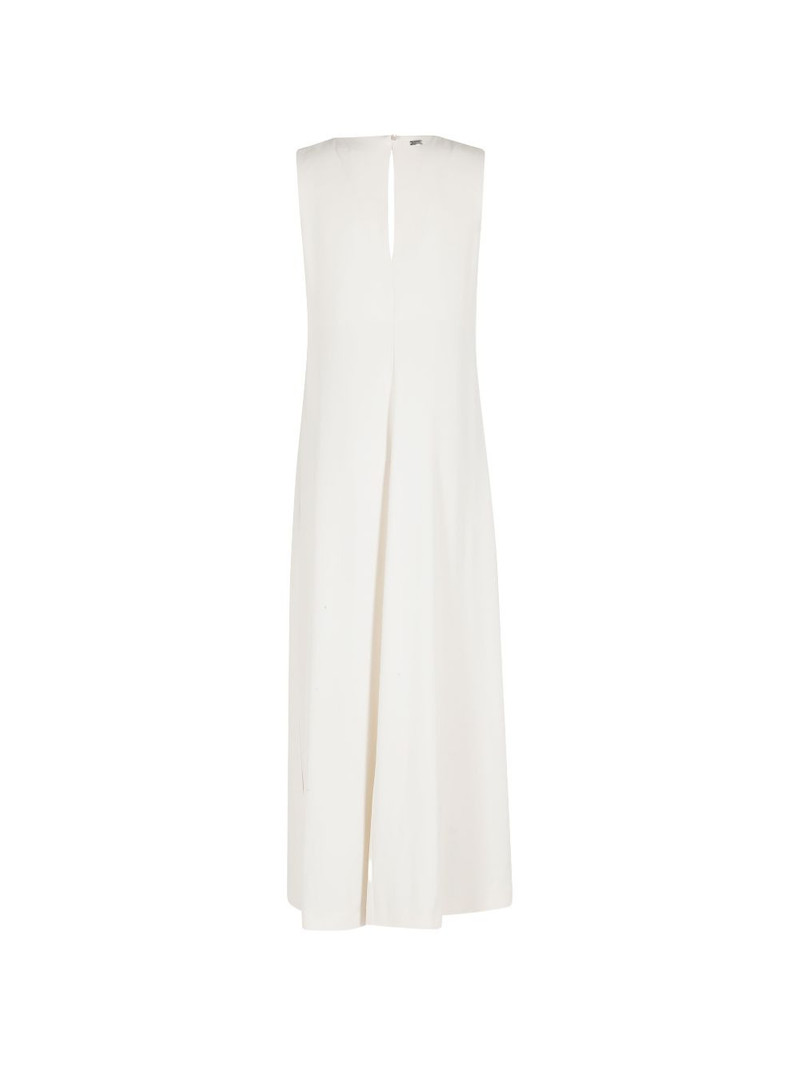 Herno buckle detail midi dress outlook