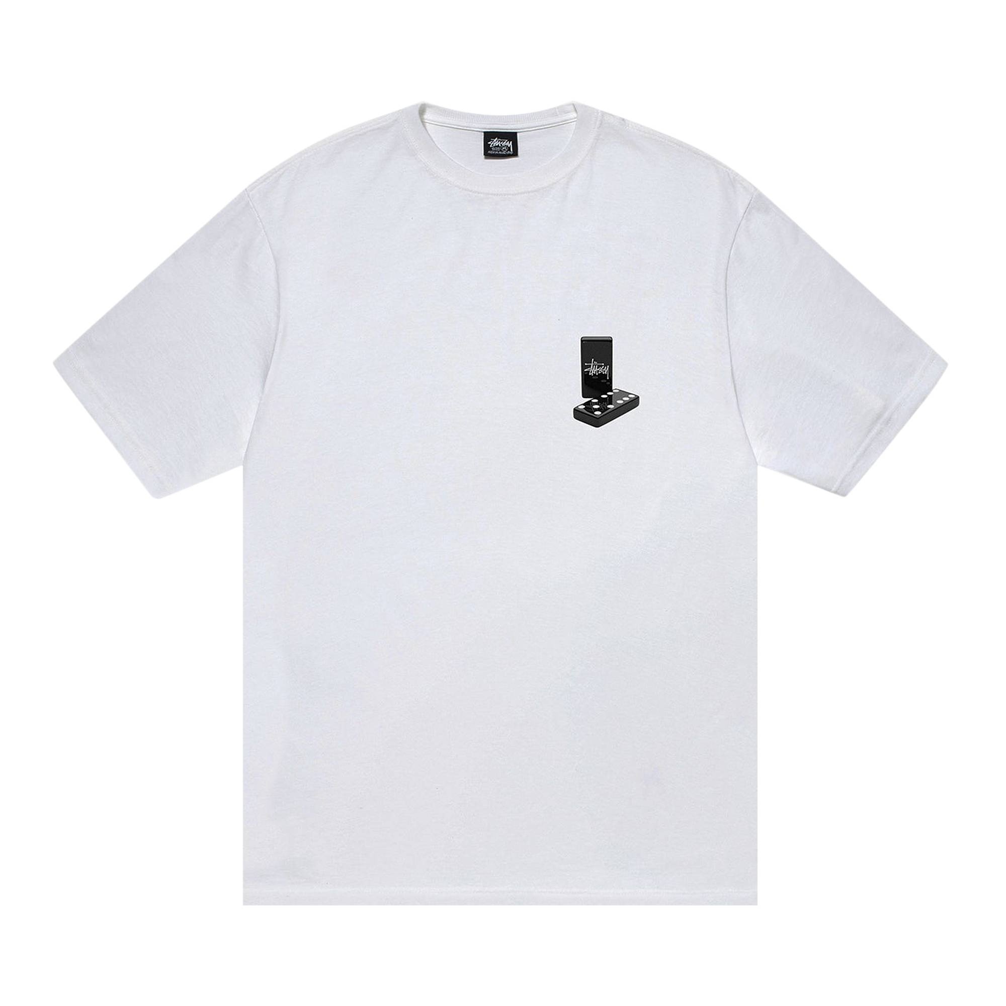 Stussy Dominoes Tee 'White' - 1