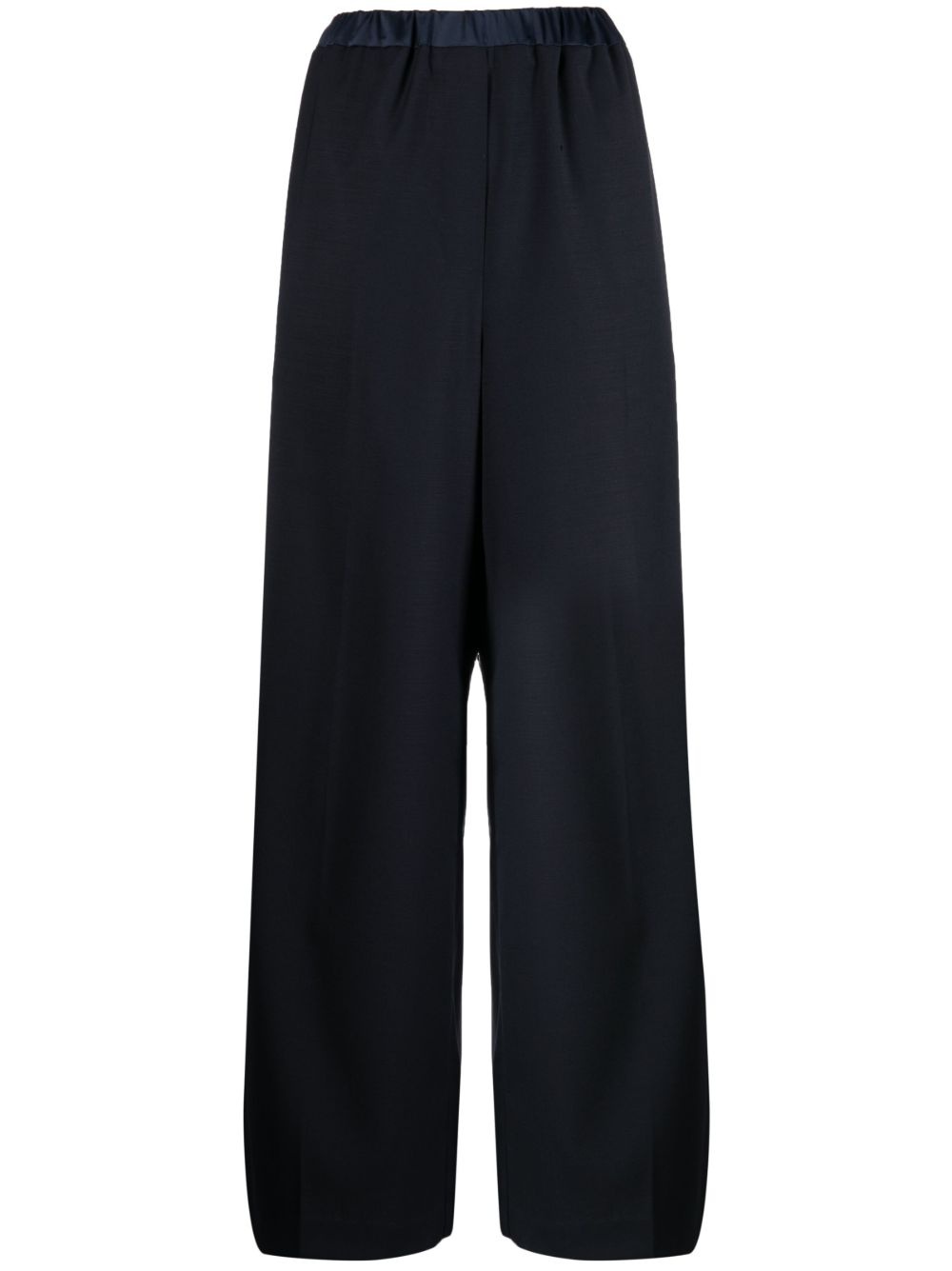 high-waisted palazzo pants - 1