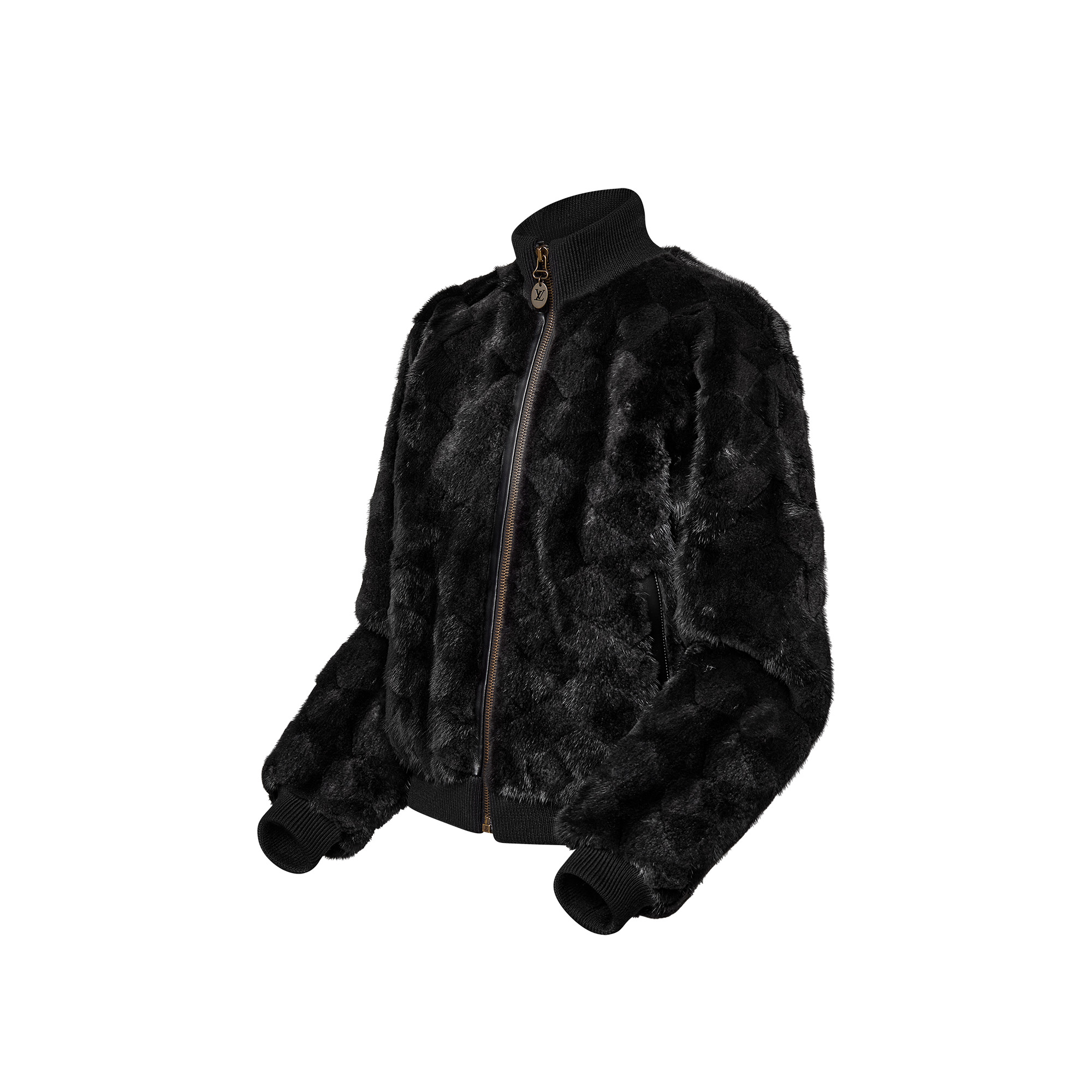 Malletage Mink Bomber Jacket - 2