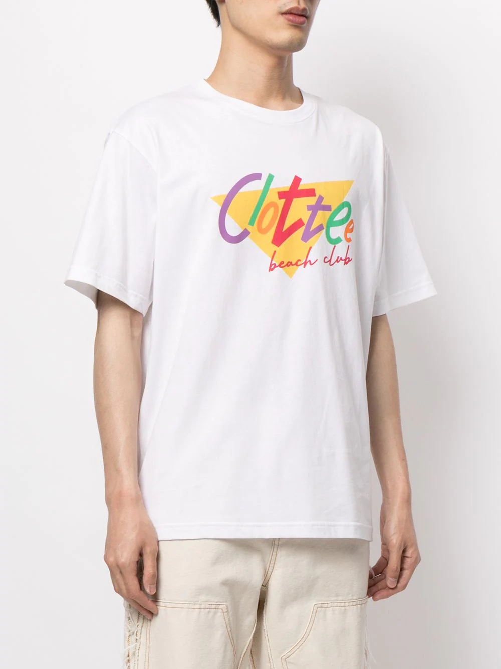 Beach Club graphic-print T-shirt - 3