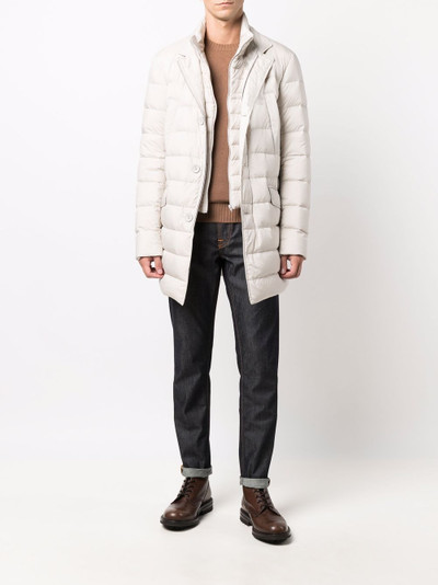 Herno layered padded coat outlook