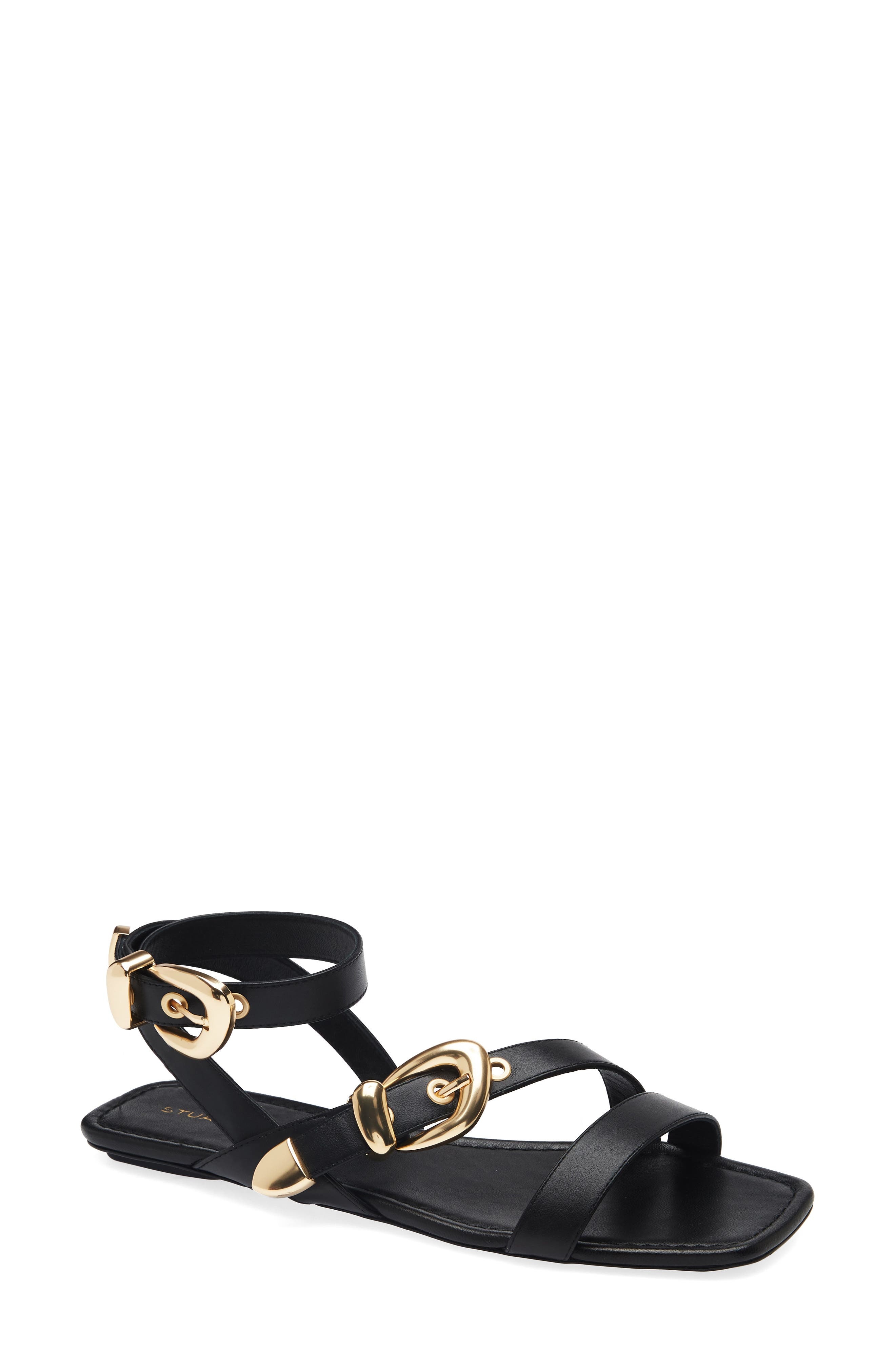 Stuart Weitzman Maven Sandal in Black at Nordstrom - 1