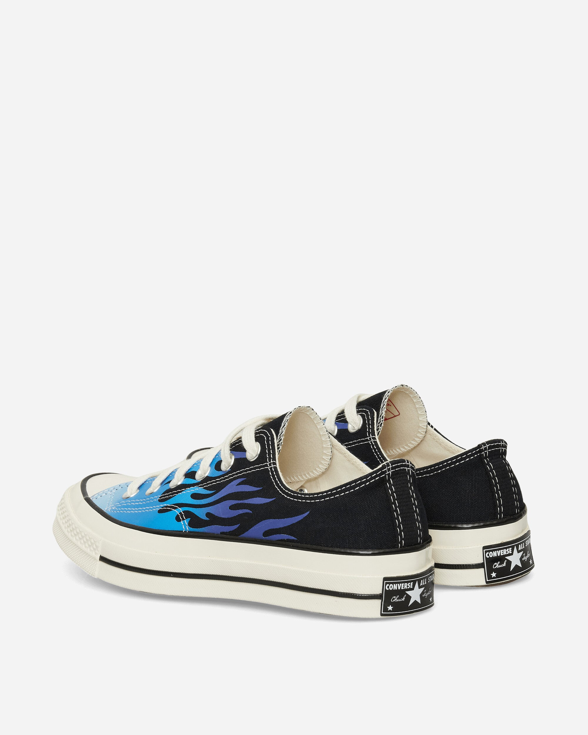 Chuck 70 Low Fire Sneakers Black / Blue It / Cobalt - 4