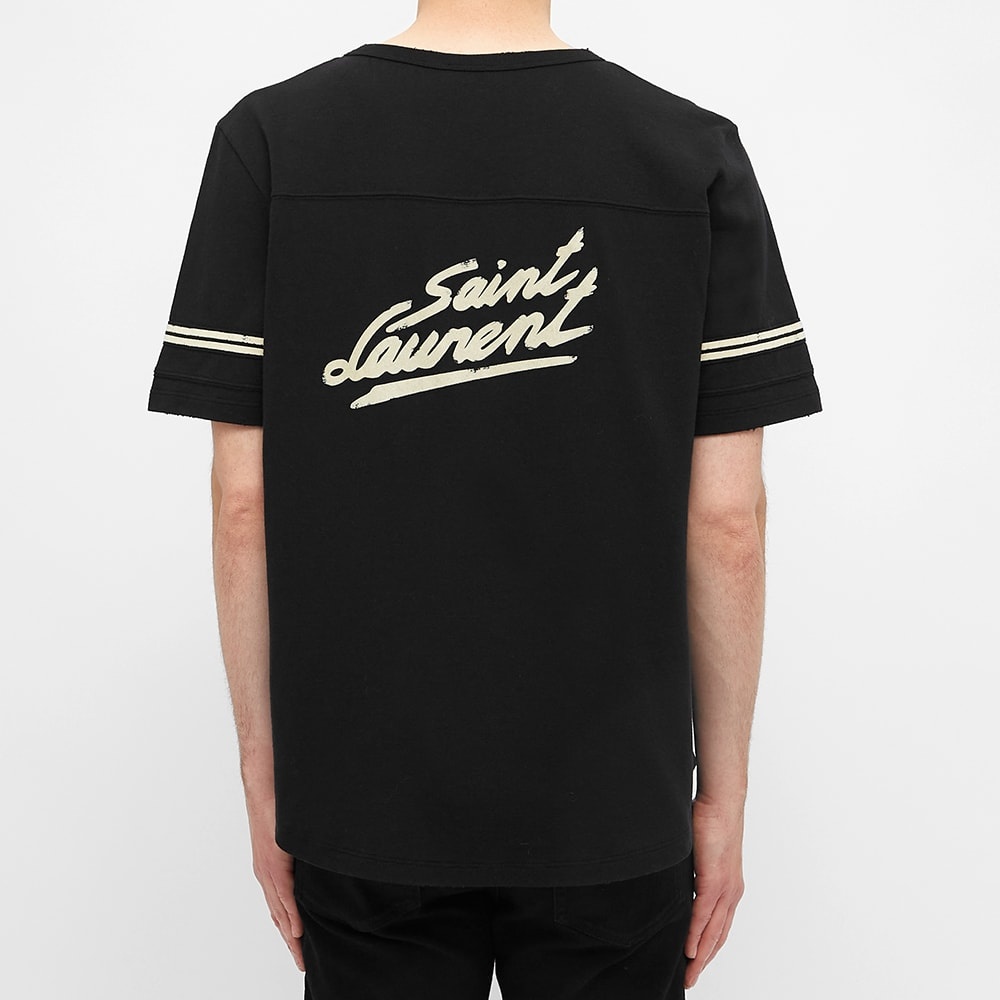 Saint Laurent 50S College Logo Tee - 4