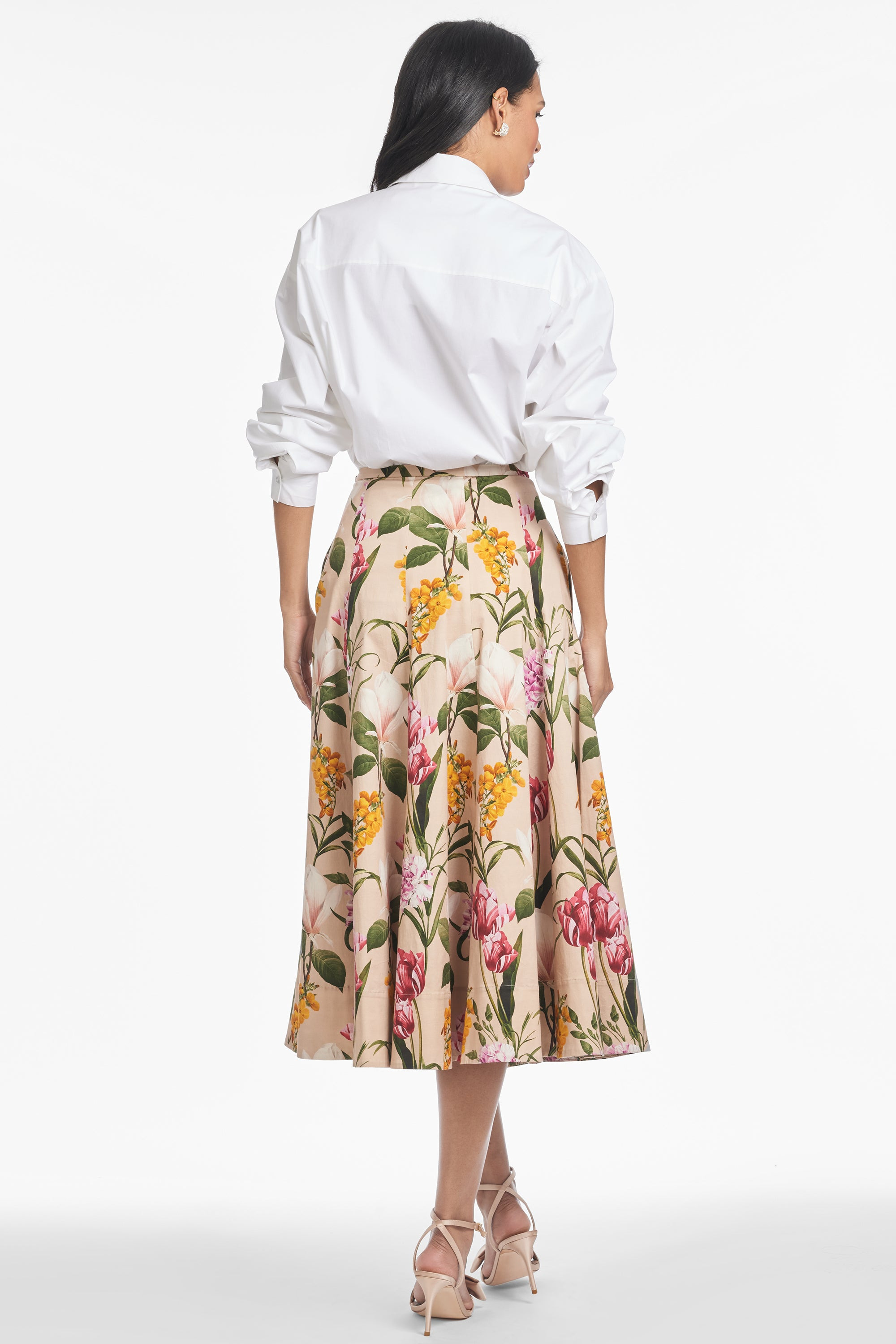 TRIXIE SKIRT - FRENCH BRISTRE BLOSSOMS - 4