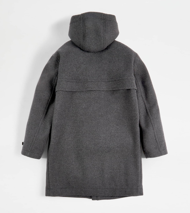 PARKA IN WOOL - GREY 8