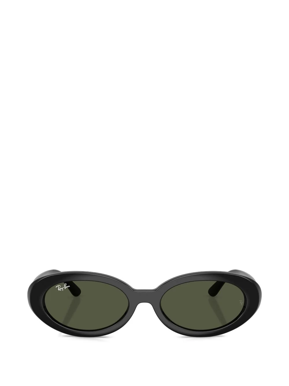oval-frame sunglasses - 1