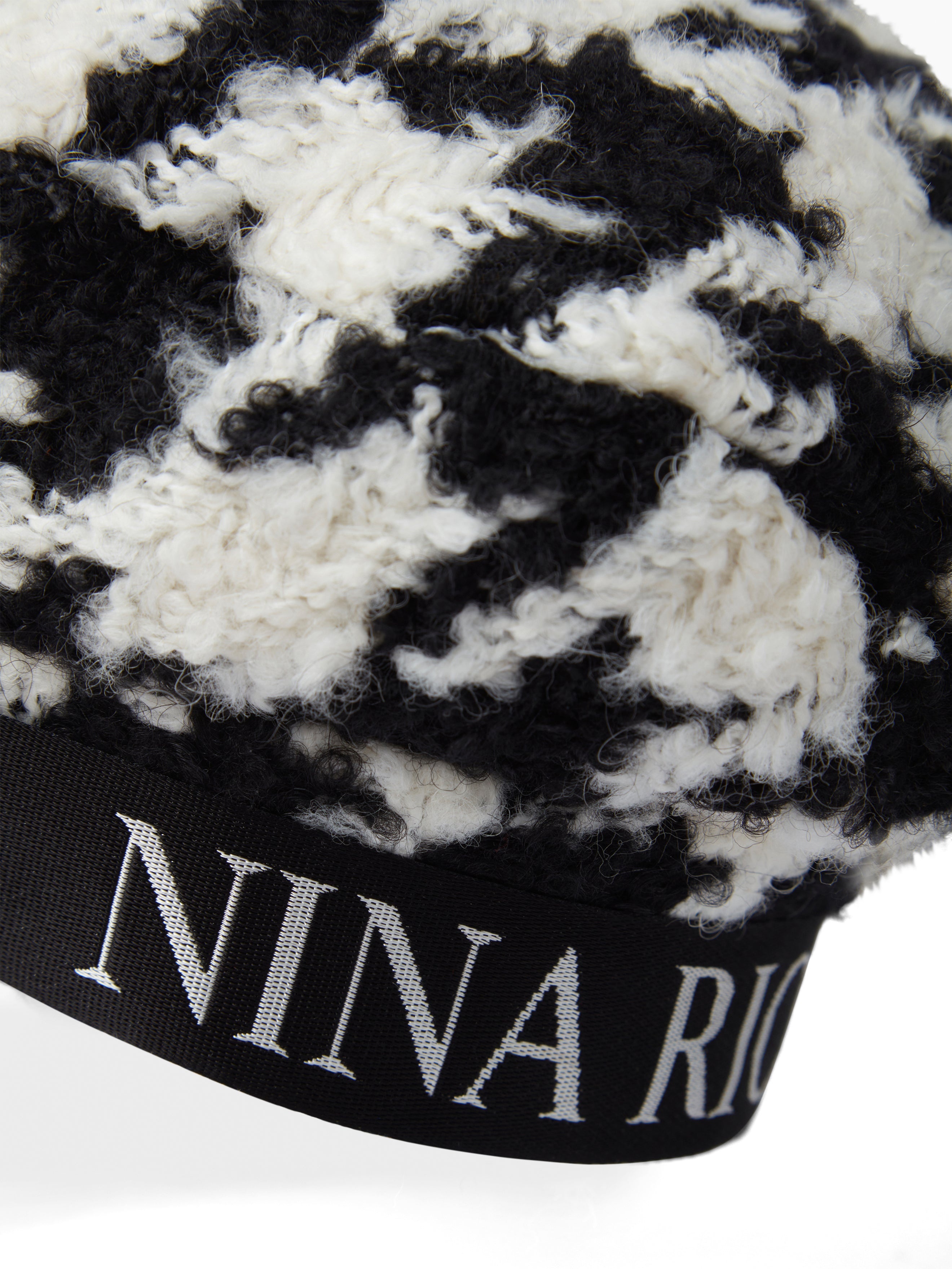WOOL BERET WITH NINA RICCI LOGO - 2