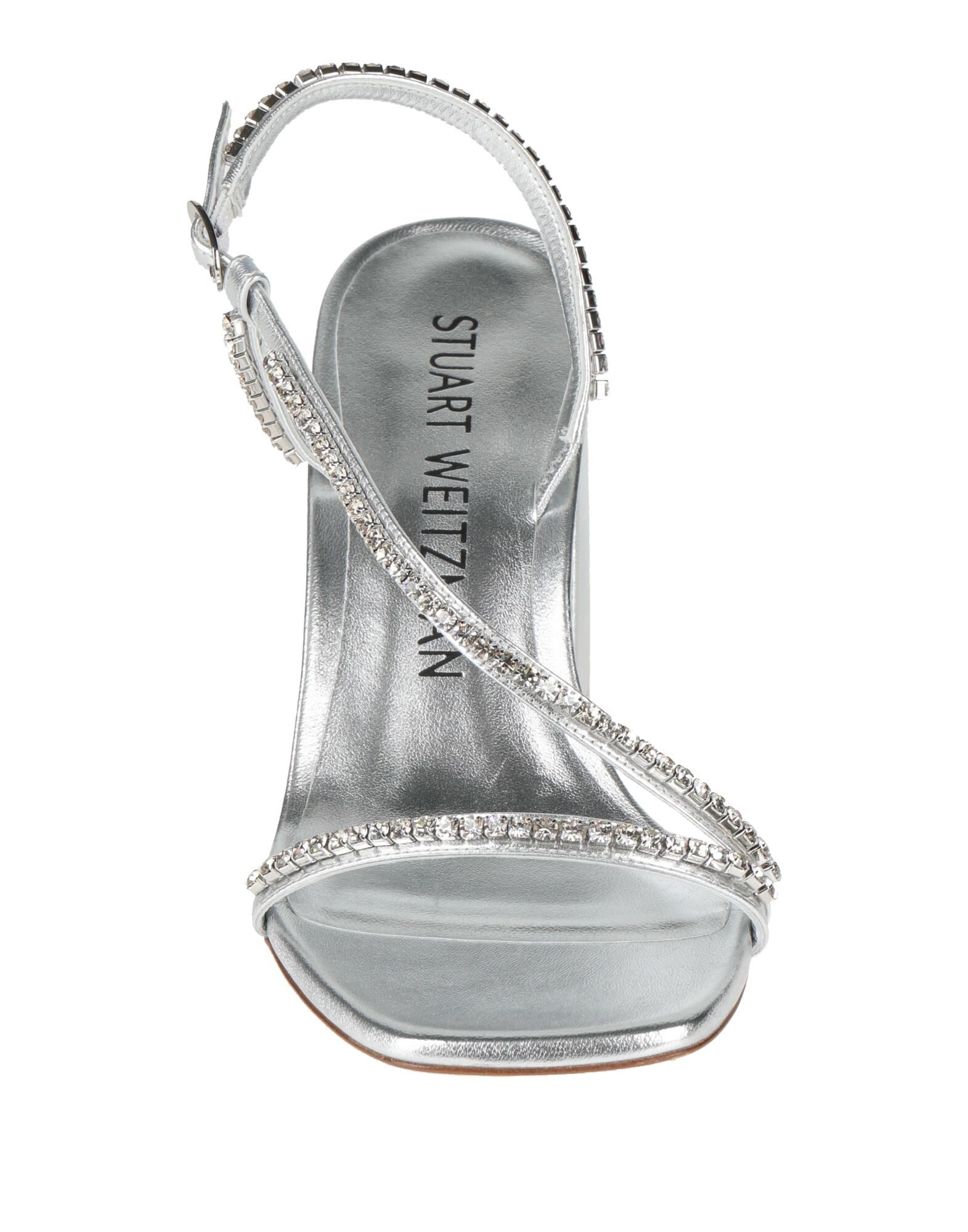 Silver Women's Sandals - 4