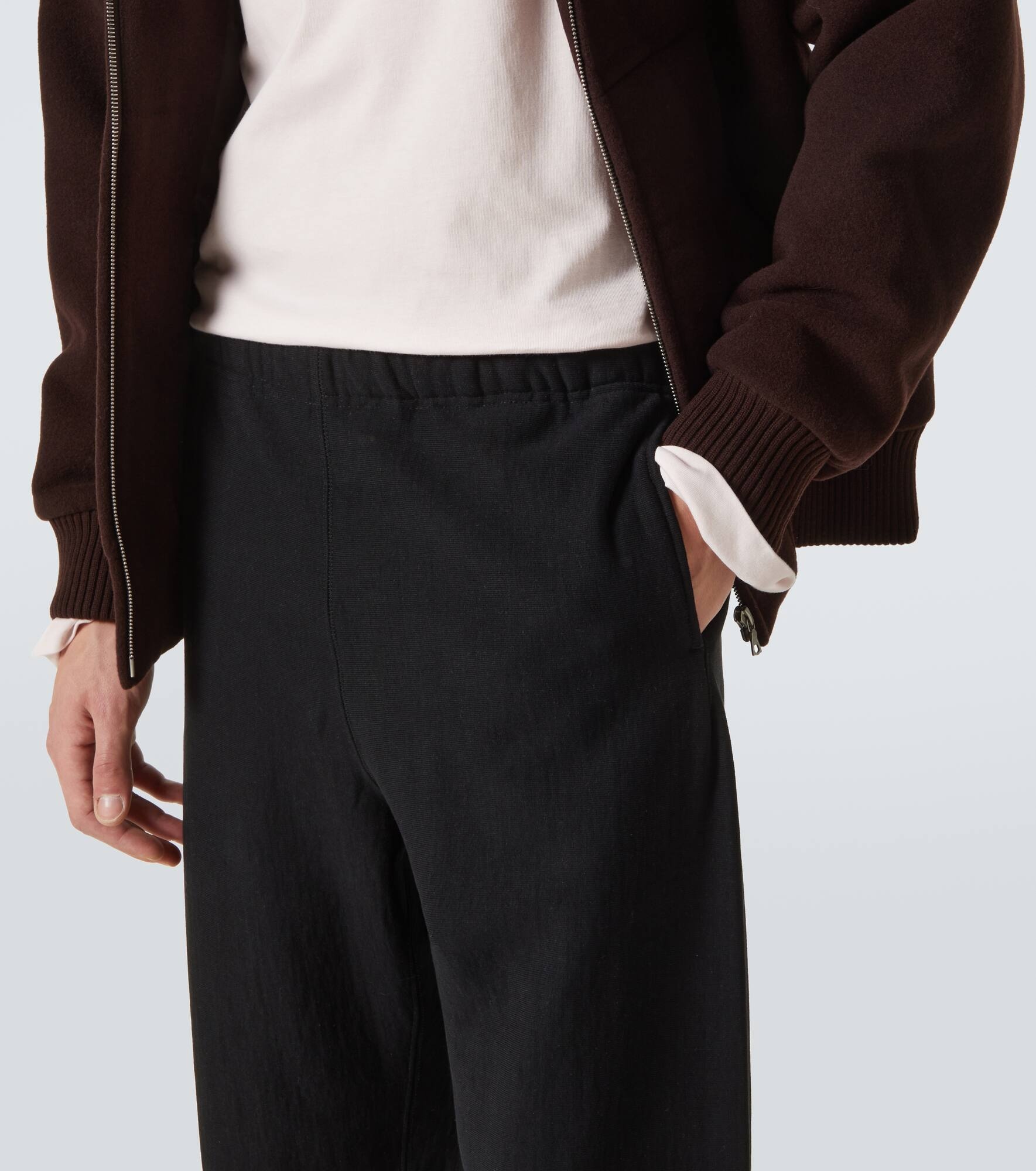 Cotton jersey sweatpants - 5