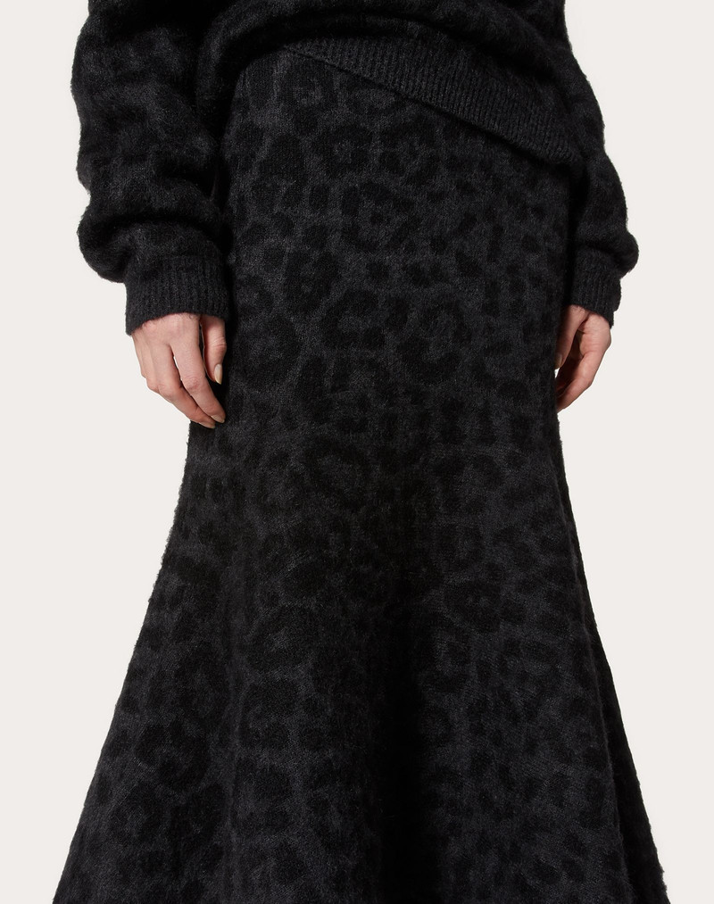 Mohair 모직 폴리 아미드 스커트 5