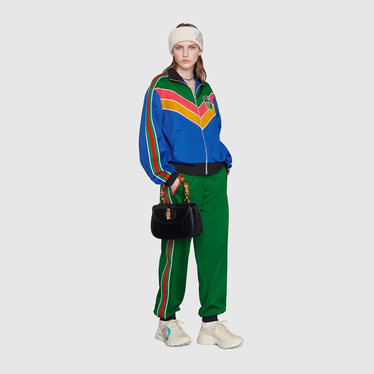 The North Face x Gucci cotton jogging pants - 2